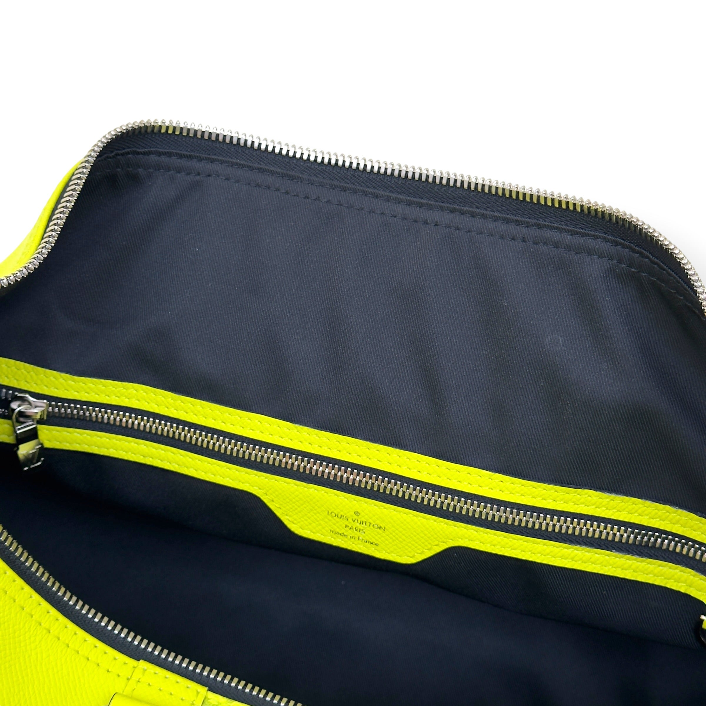 LOUIS VUITTON TAIGARAMA MONOGRAM KEEPALL YELLOW 50