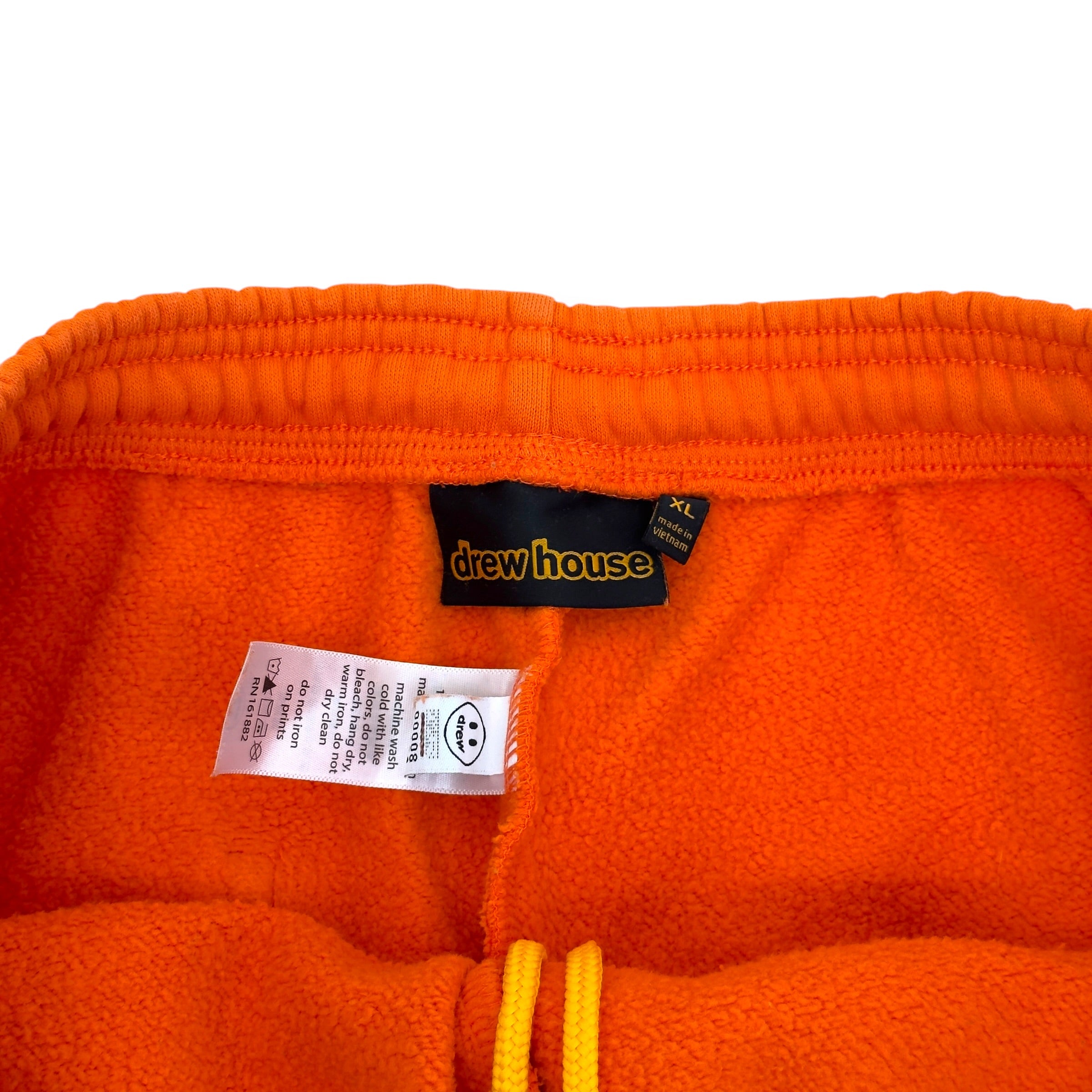 DREW HOUSE LOGO SWEATPANTS ORANGE XL