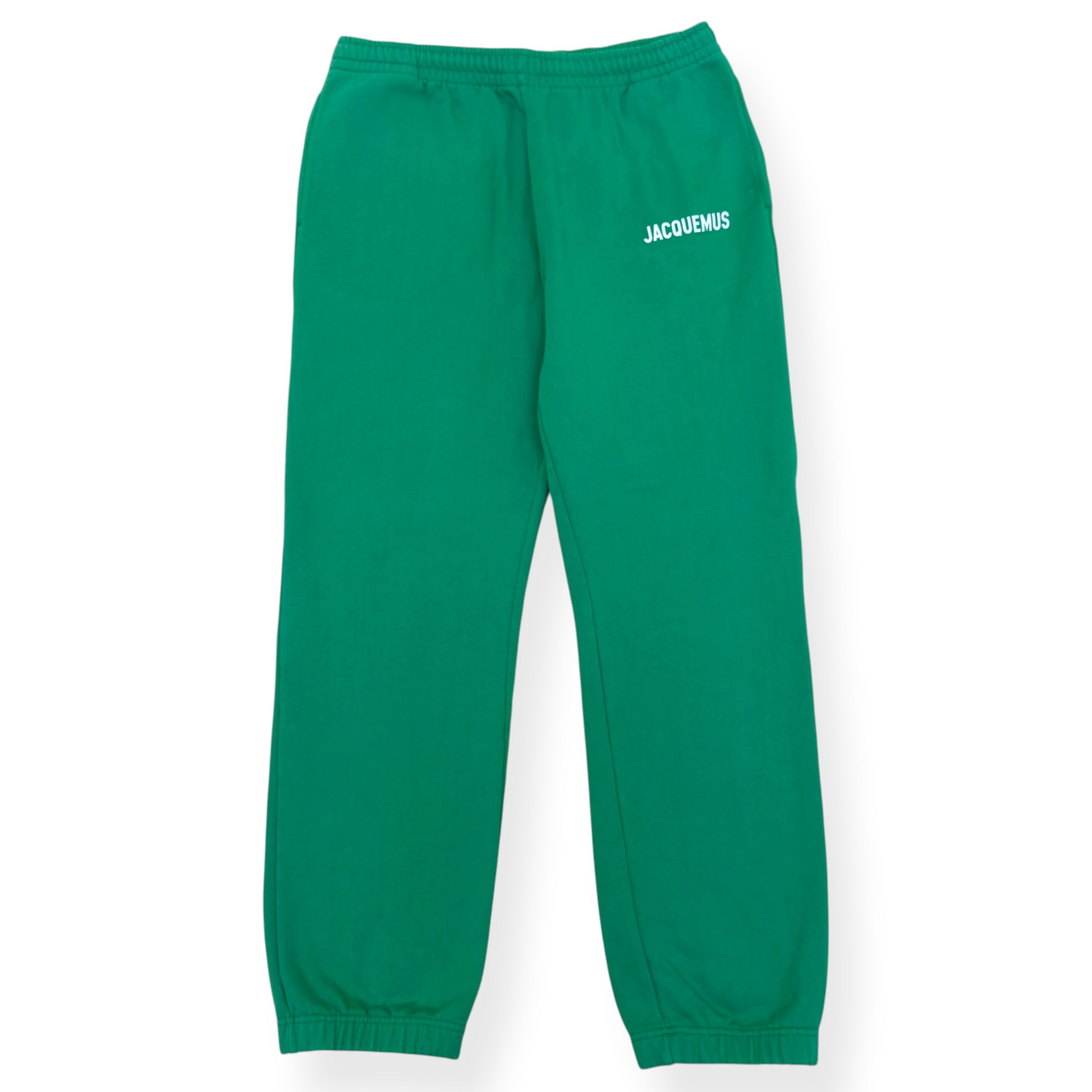 JACQUEMUS LOGO SWEATPANTS GREEN L