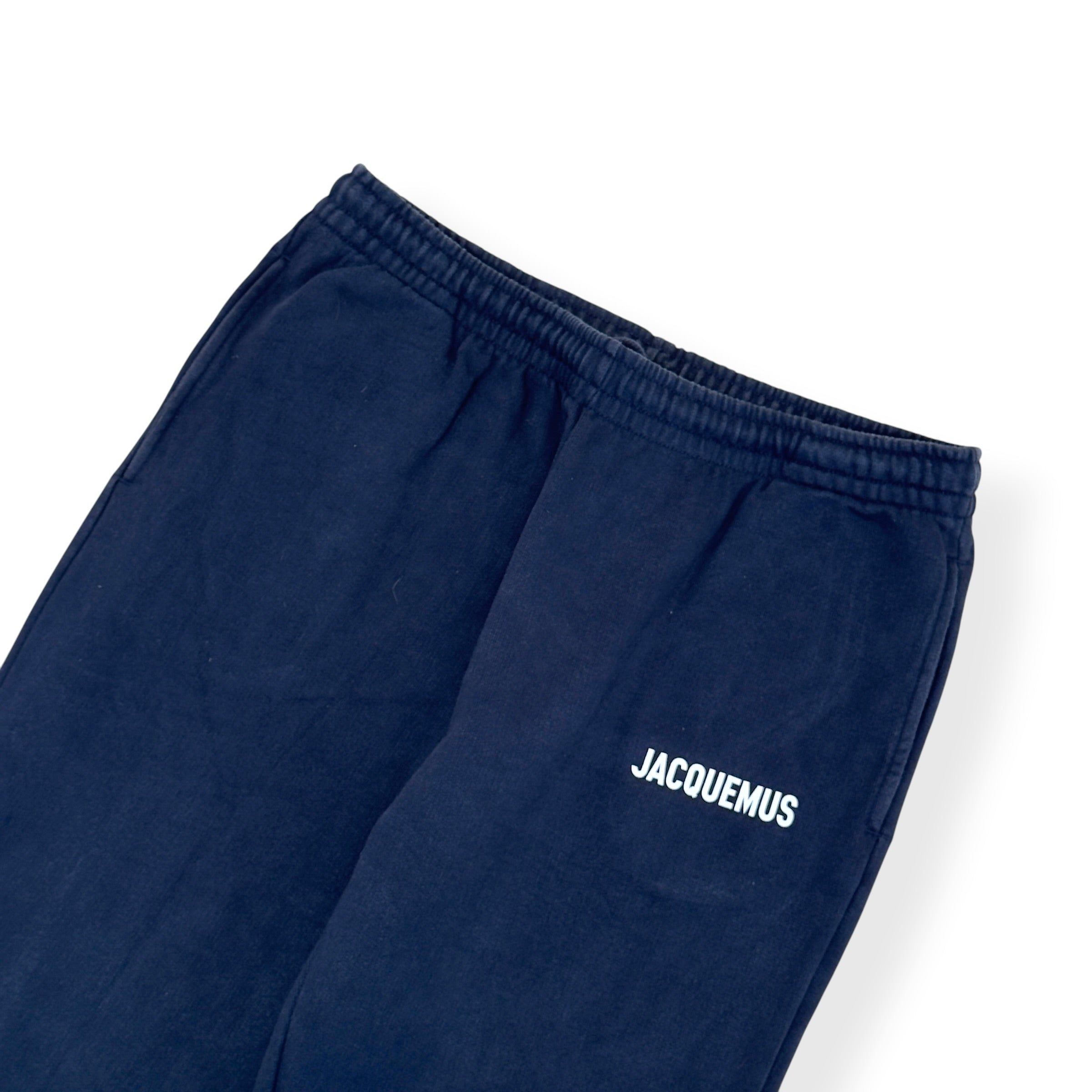 JACQUEMUS LOGO SWEATPANTS NAVY L