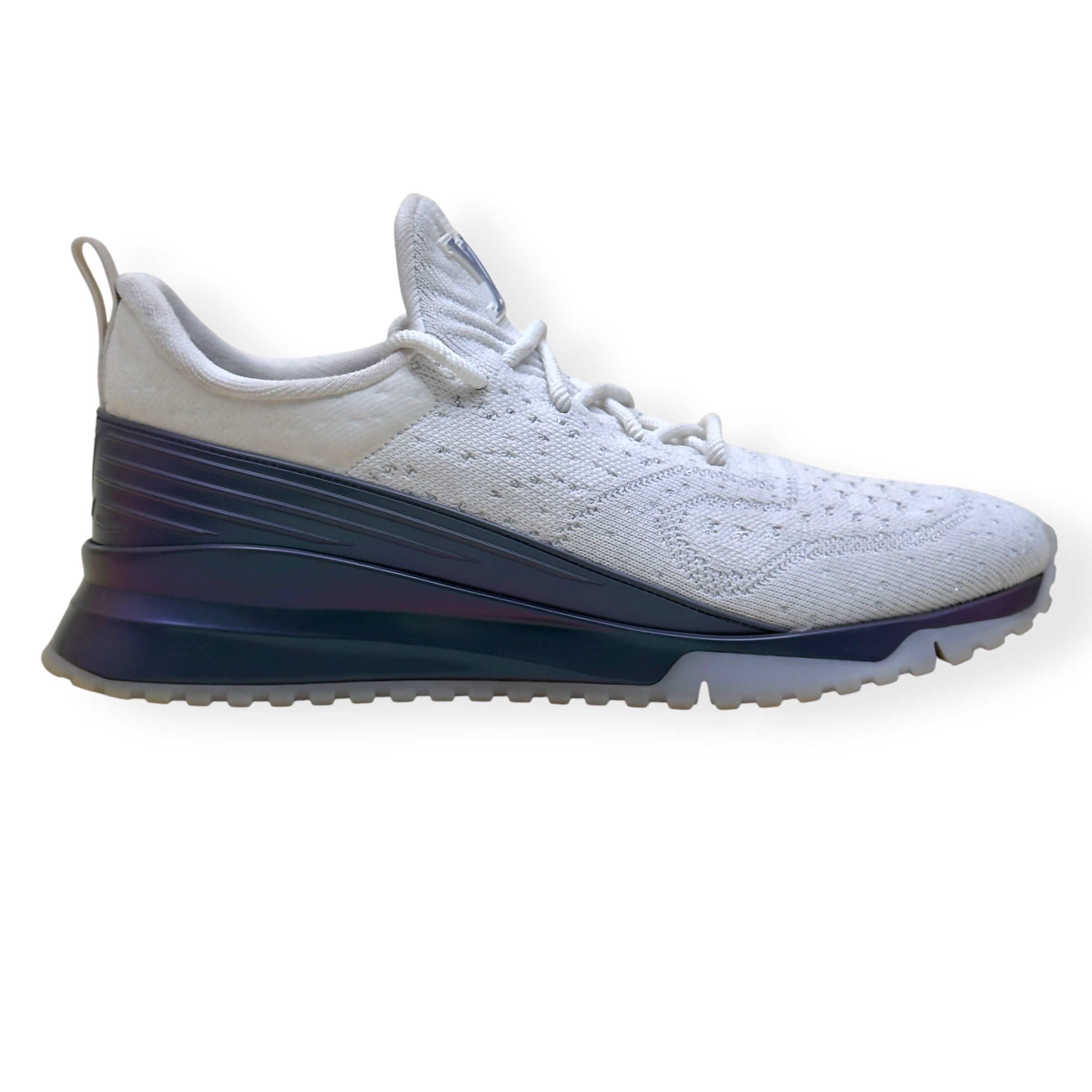 LOUIS VUITTON VNR SNEAKER WHITE / METALLIC UK11
