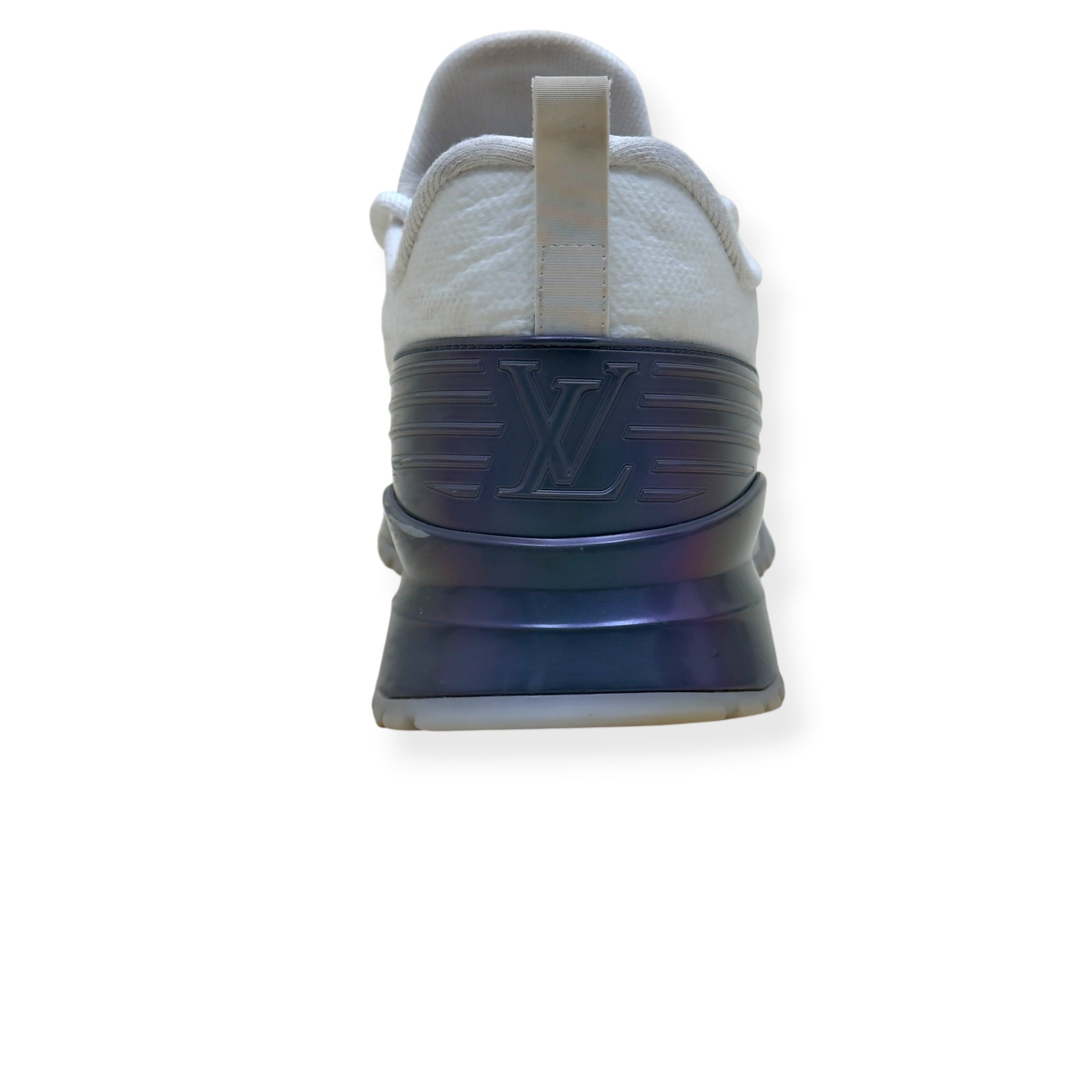 LOUIS VUITTON VNR SNEAKER WHITE / METALLIC UK11