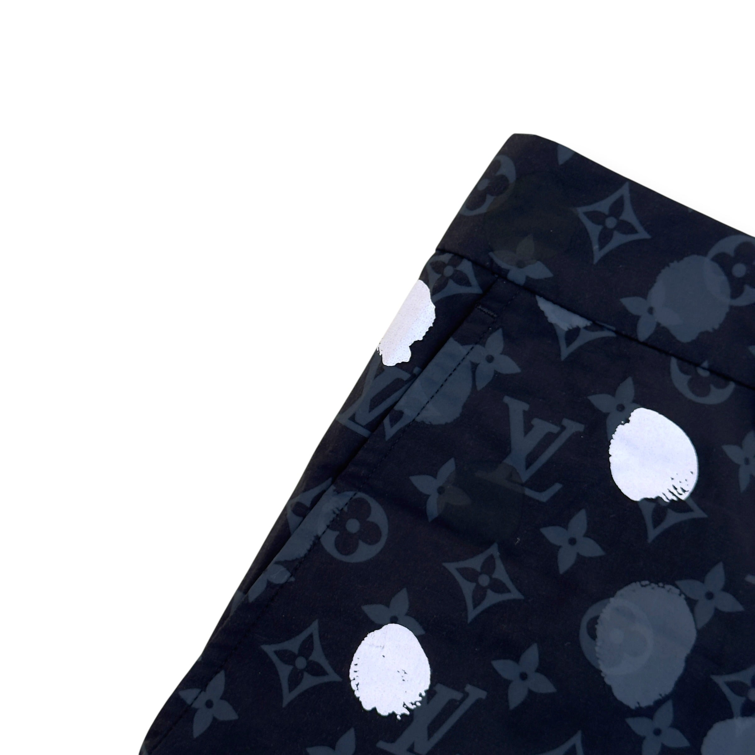 LOUIS VUITTON YAYOI KUSAMA CARGO TROUSERS BLACK L
