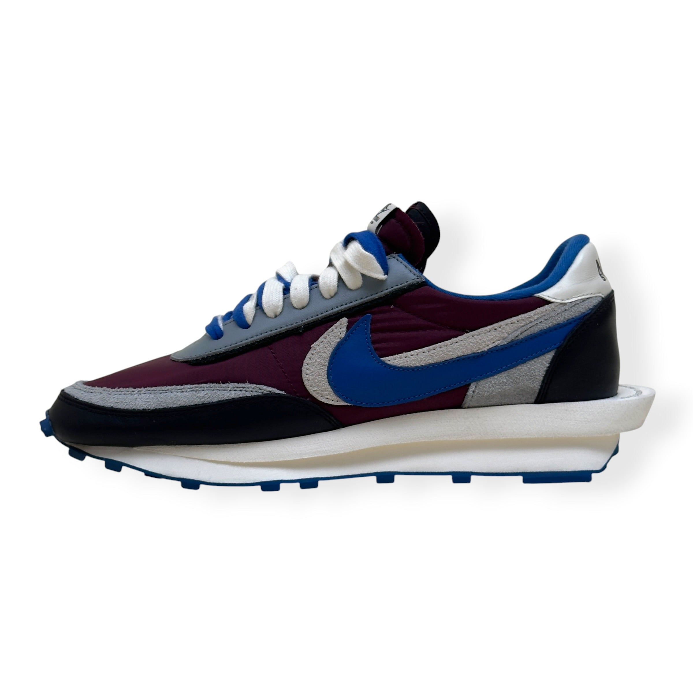 NIKE X SACAI X UNDERCOVER LDWAFFLE SNEAKER ‘NIGHT MAROON TEAM ROYAL’ UK10