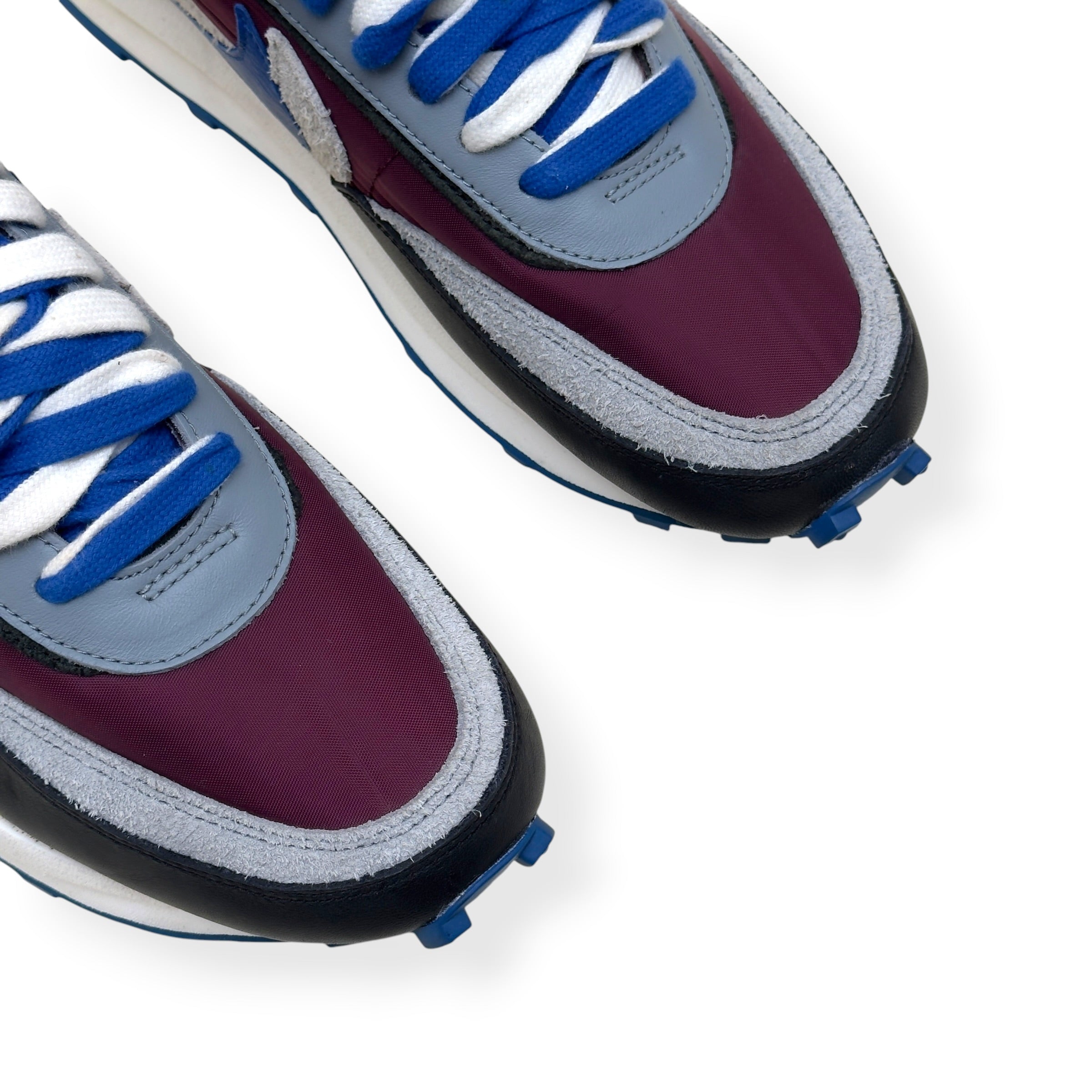 NIKE X SACAI X UNDERCOVER LDWAFFLE SNEAKER ‘NIGHT MAROON TEAM ROYAL’ UK10