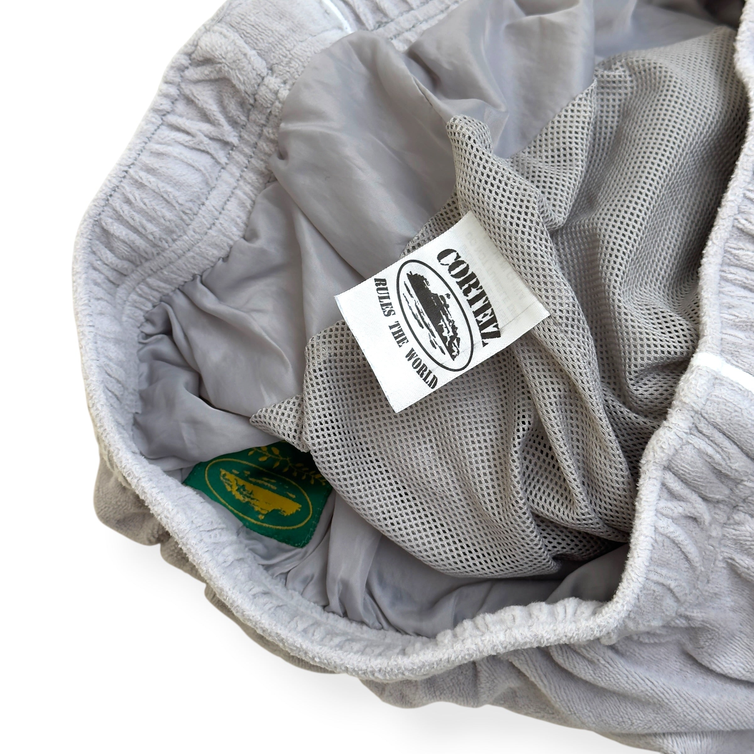 CORTEIZ VELOUR TRACKSUIT BOTTOMS GREY XL