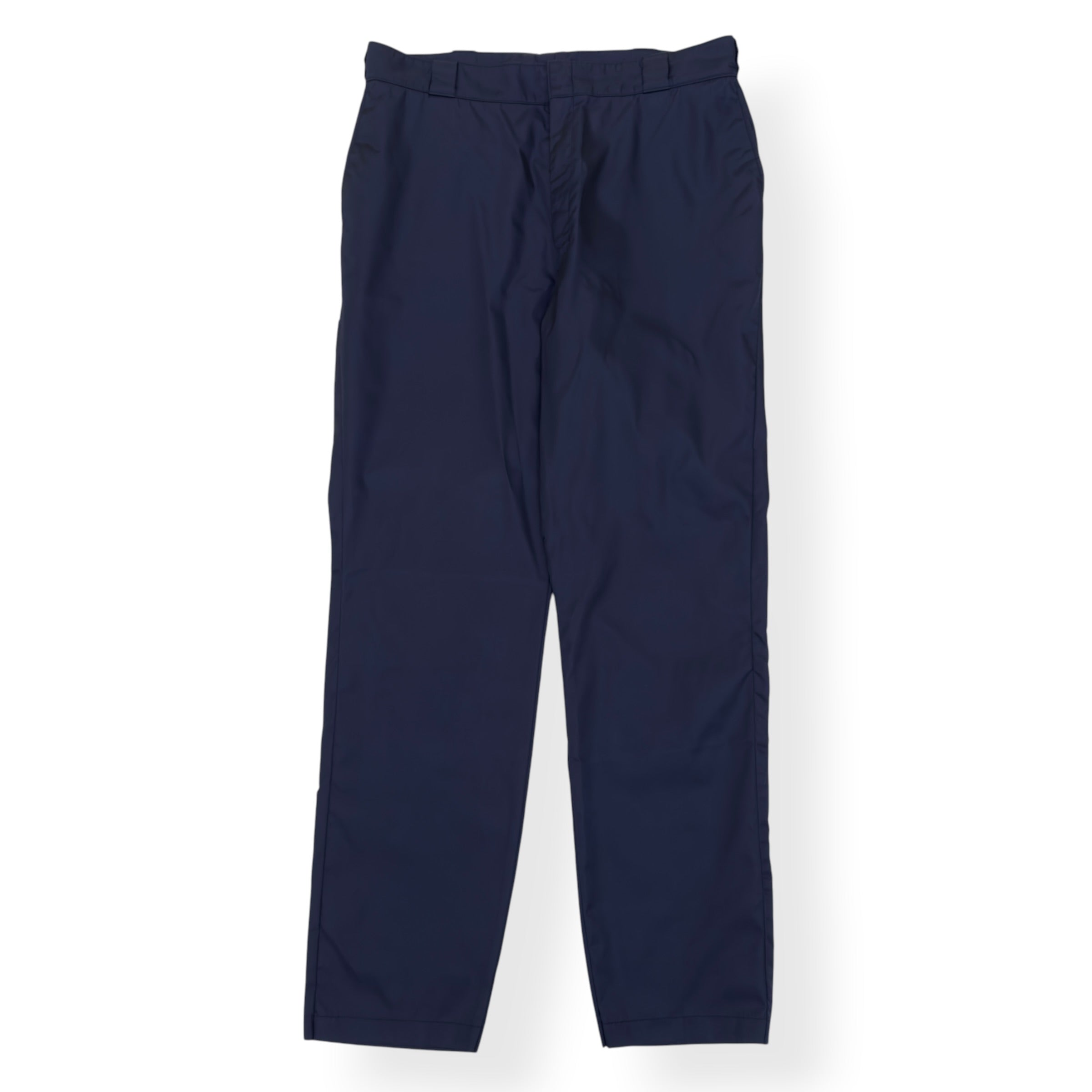 PRADA RE-NYLON LOGO TROUSERS NAVY 54 / XL