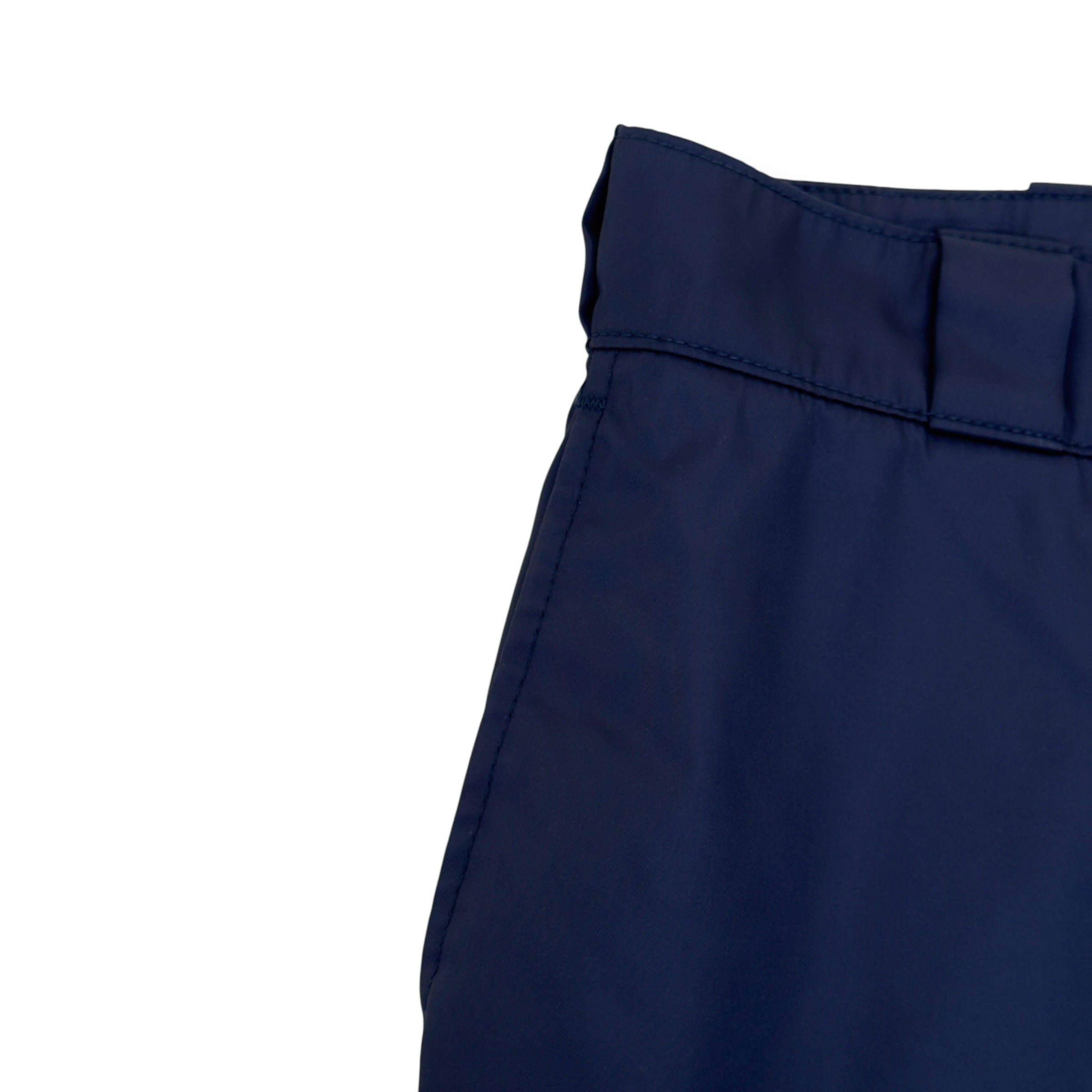 PRADA RE-NYLON LOGO TROUSERS NAVY 54 / XL