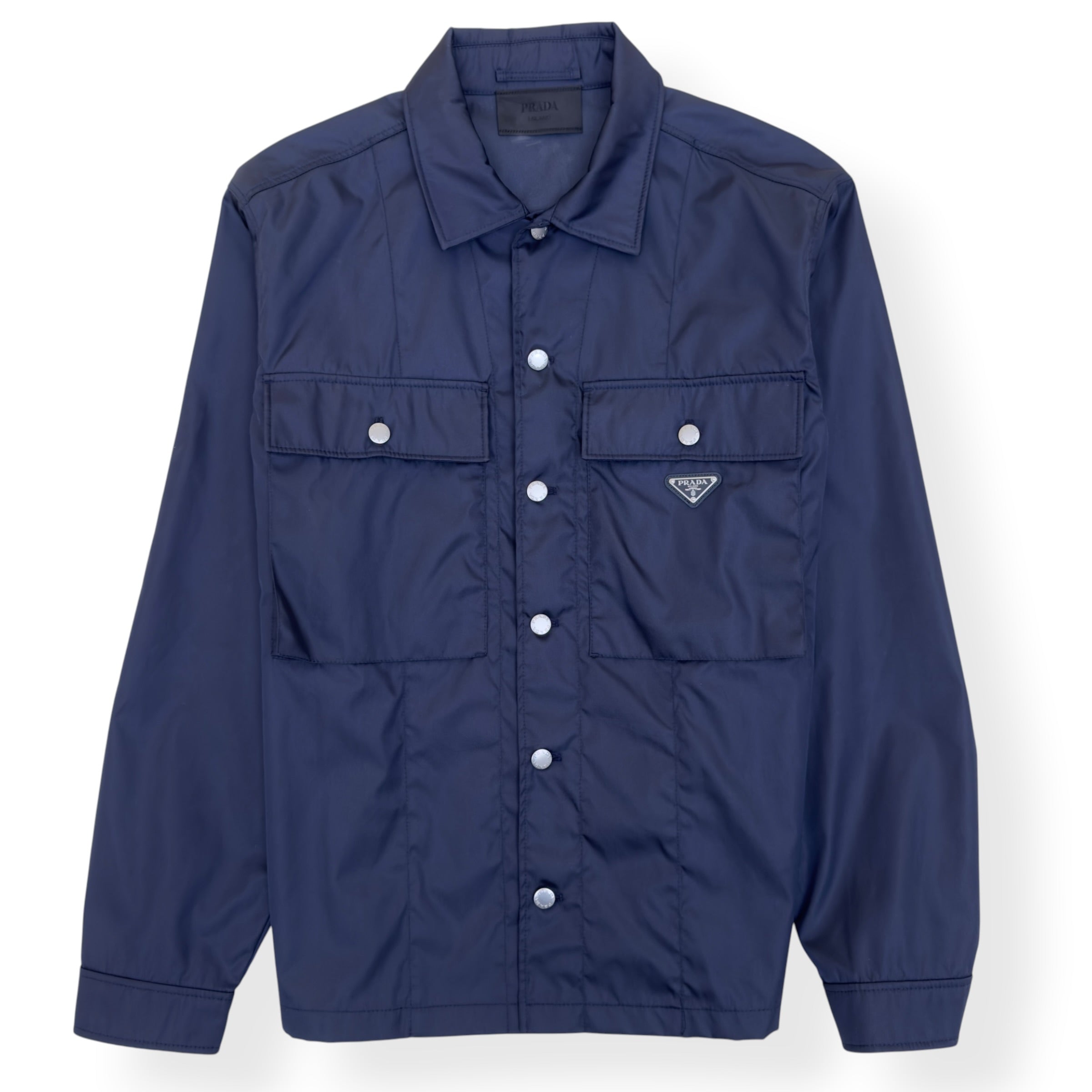PRADA RE-NYLON DOUBLE POCKET JACKET NAVY XL