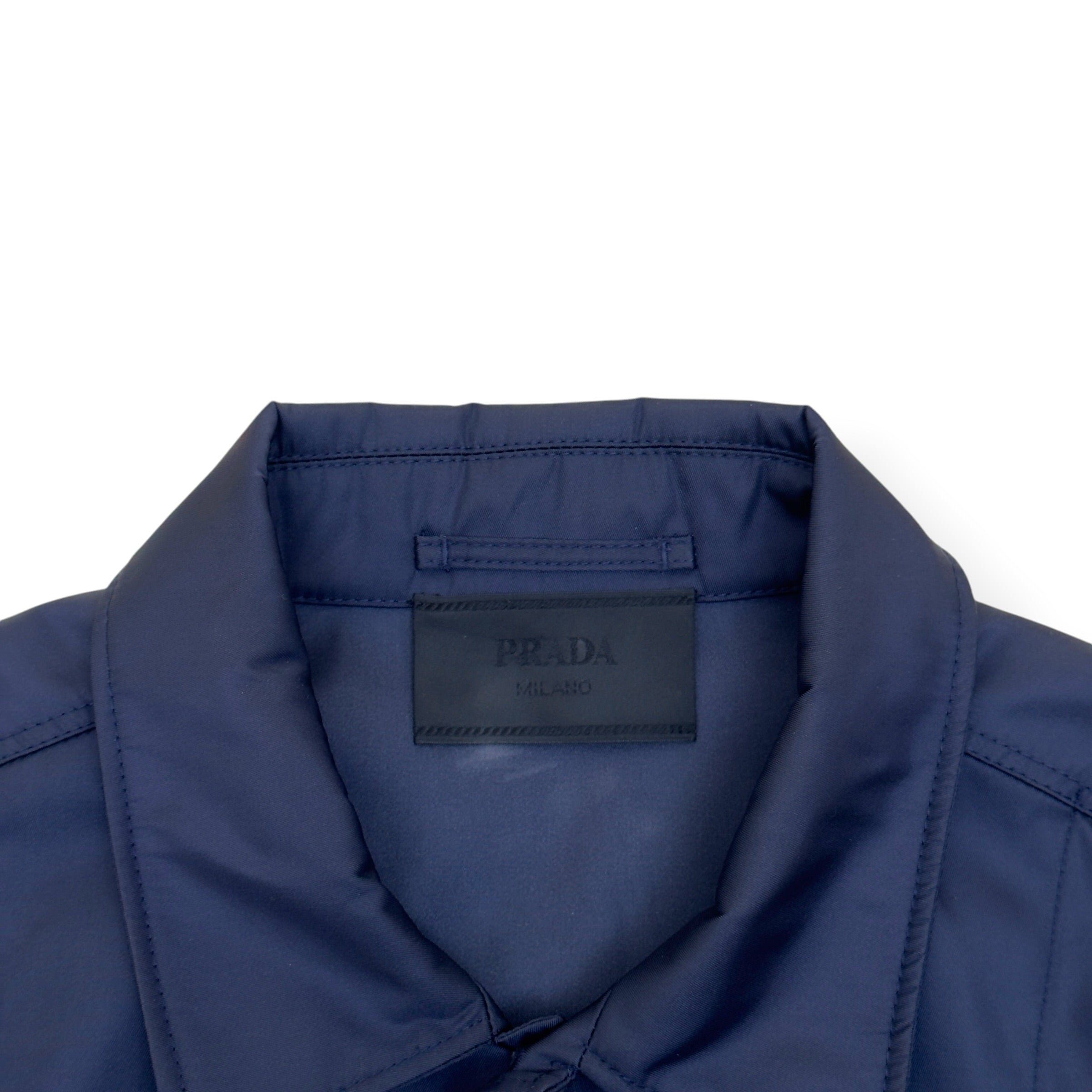 PRADA RE-NYLON DOUBLE POCKET JACKET NAVY XL