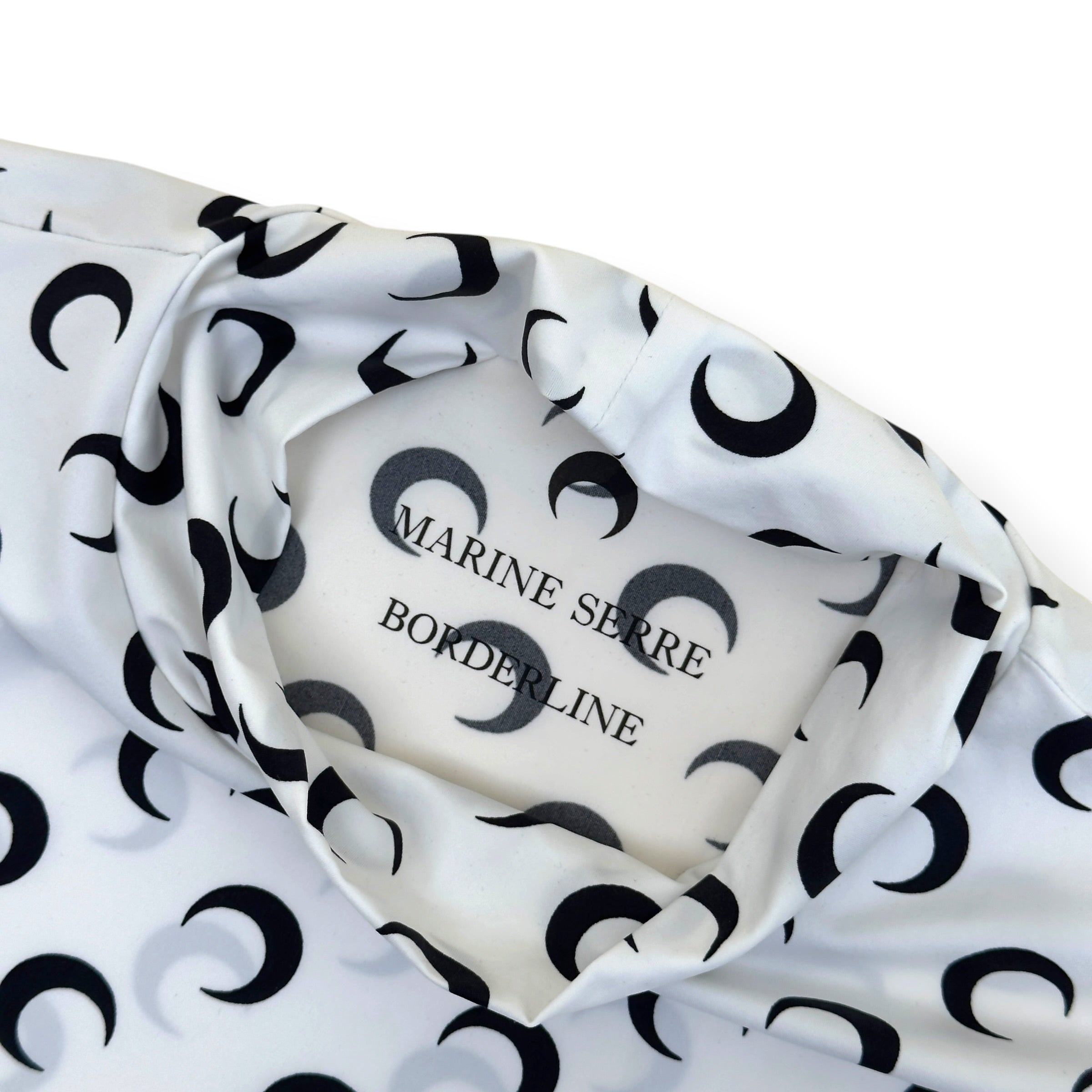 MARINE SERRE MOON PRINT TOP WHITE L