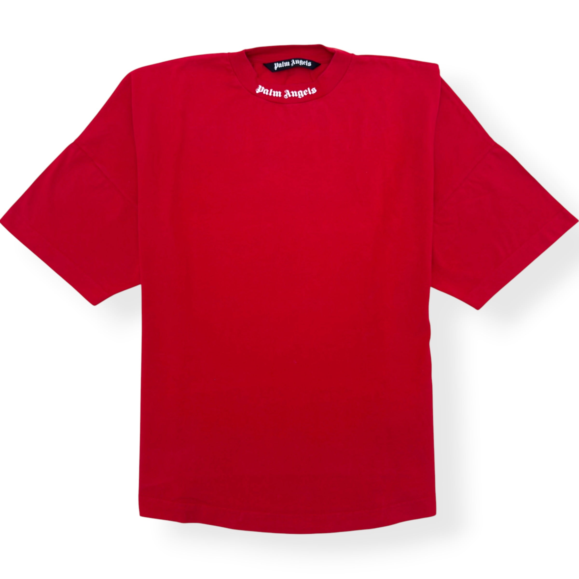 PALM ANGELS CLASSIC LOGO T-SHIRT RED L