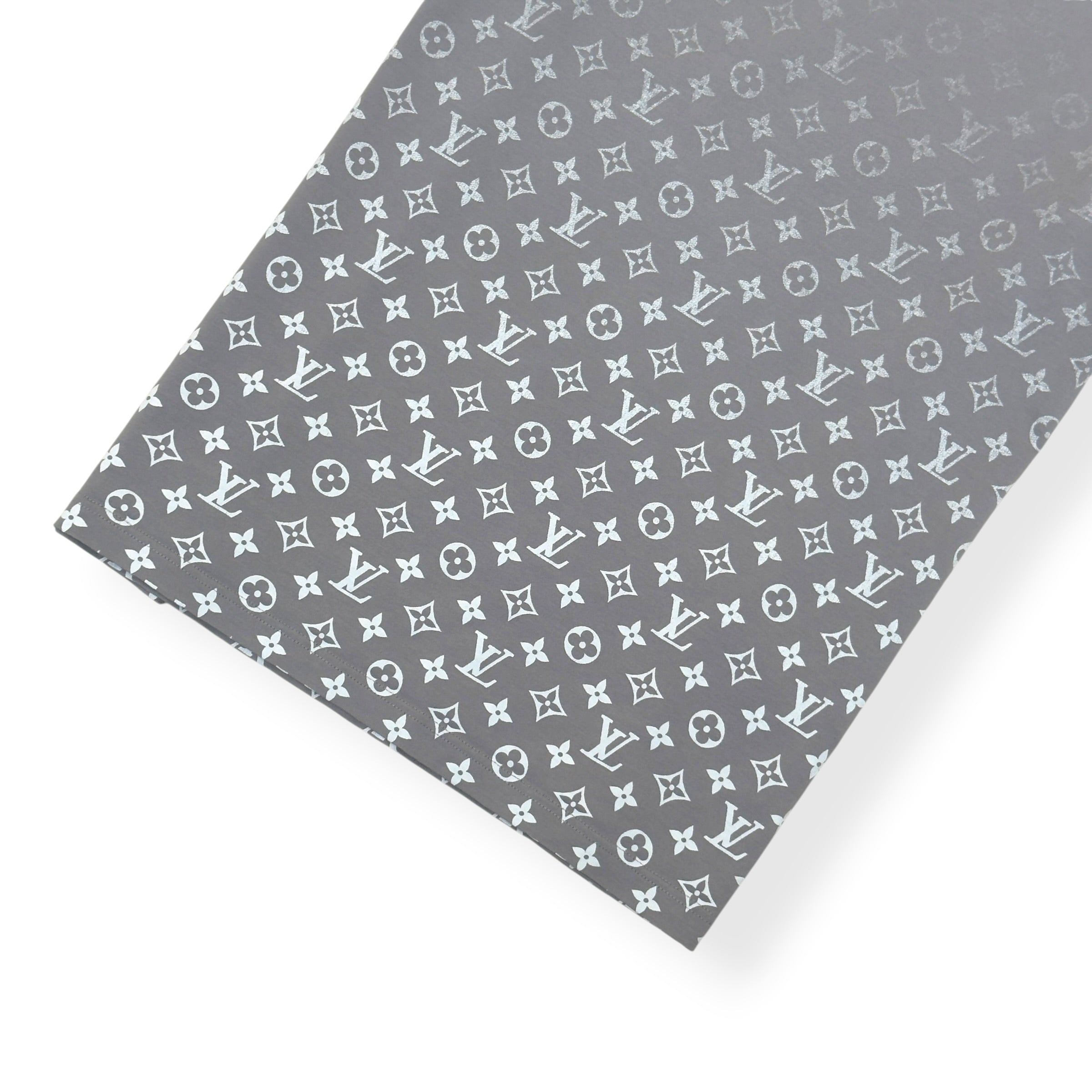 LOUIS VUITTON MONOGRAM GRADIENT T-SHIRT GREY / WHITE XL