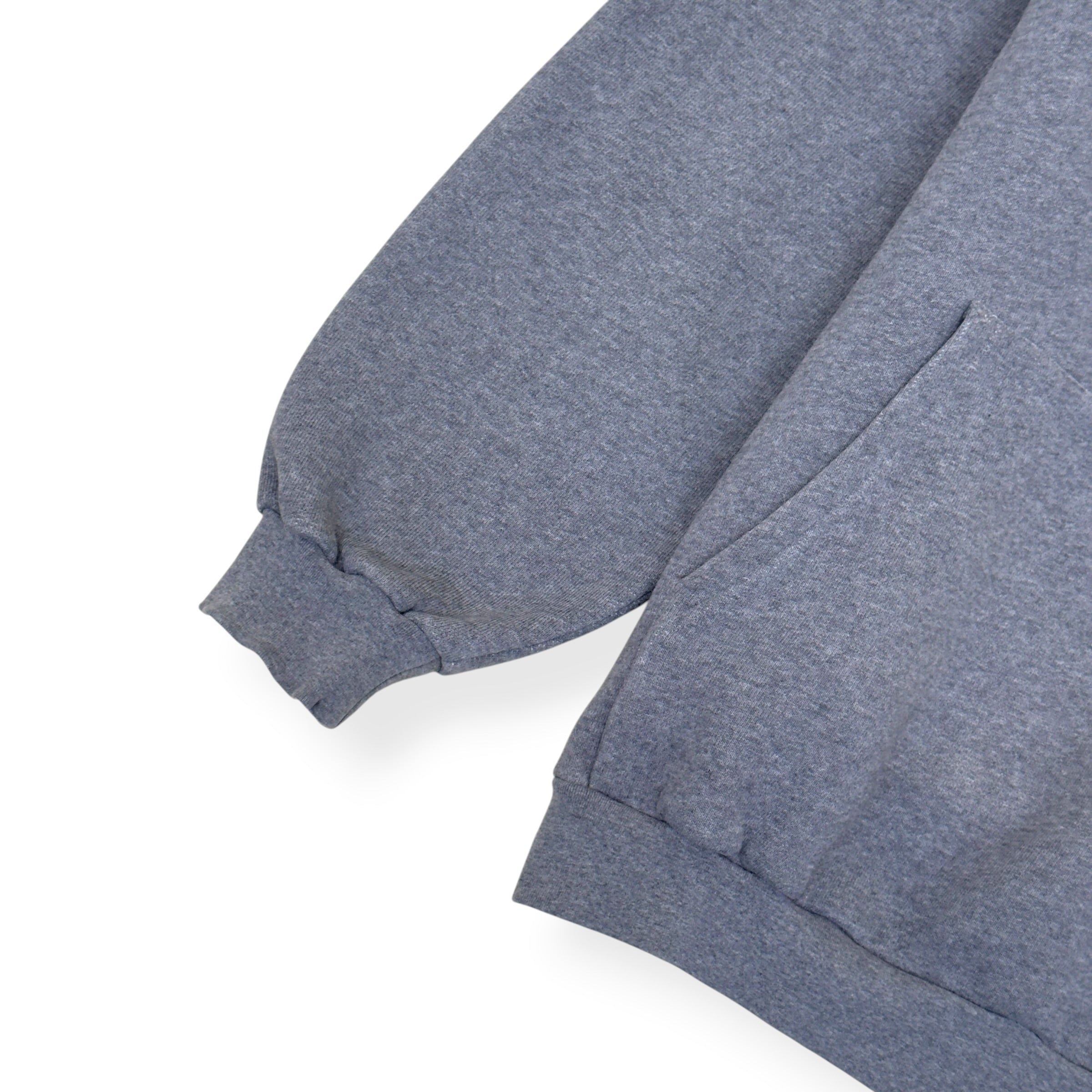 BALENCIAGA BB CREST LOGO HOODIE GREY L