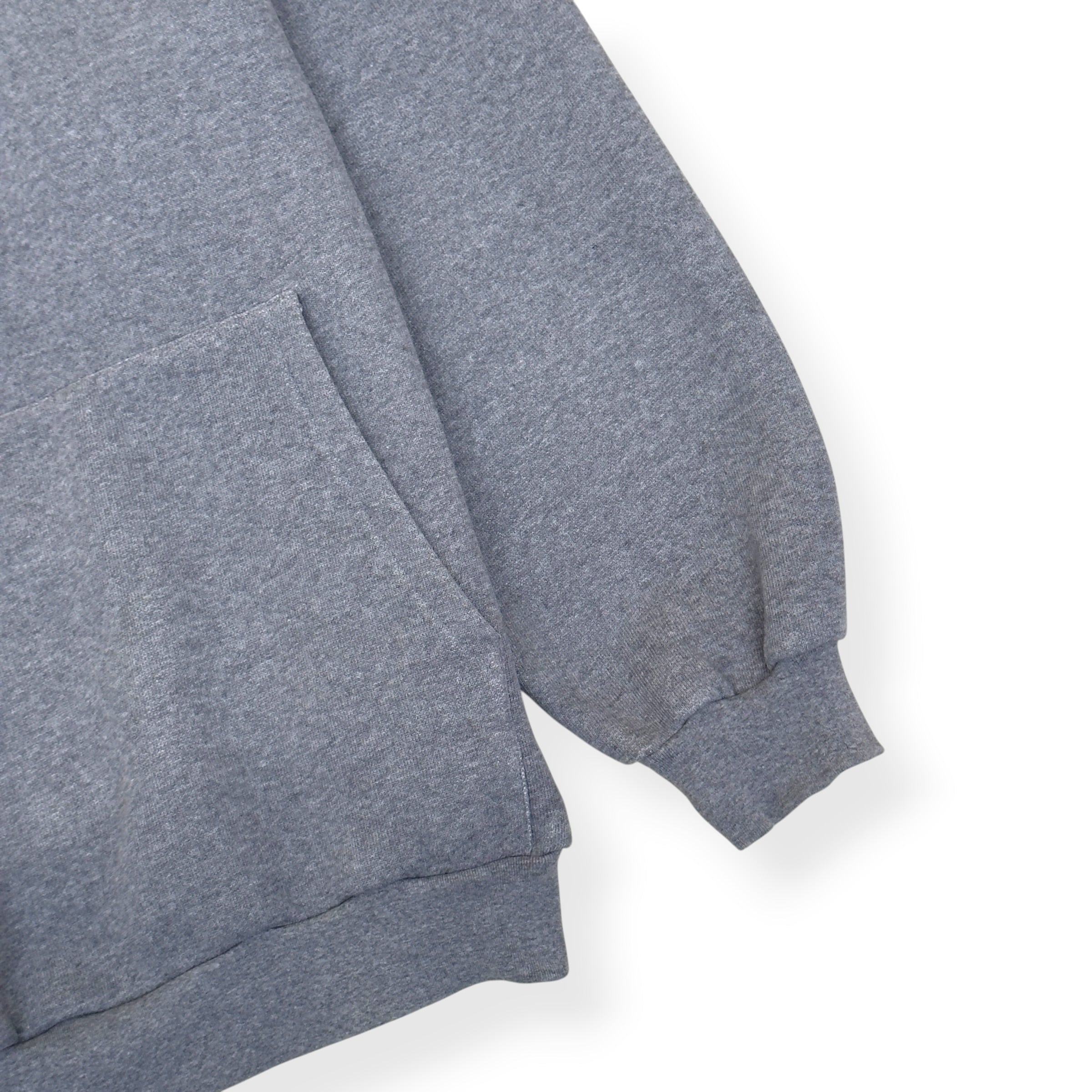 BALENCIAGA BB CREST LOGO HOODIE GREY L