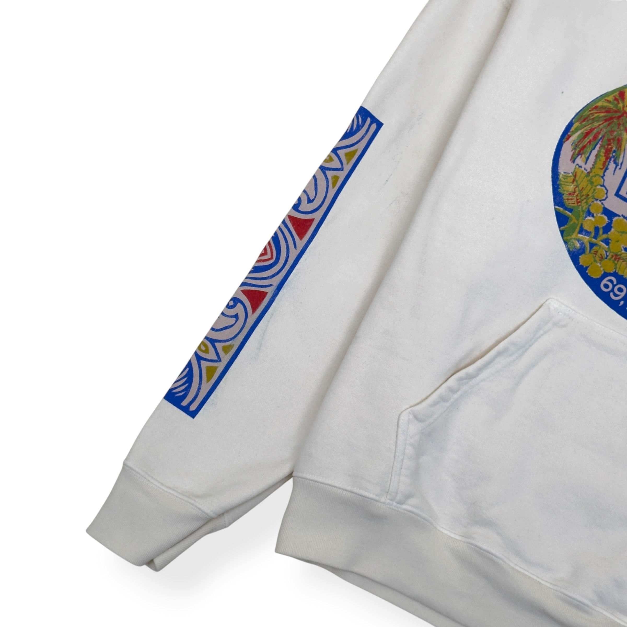 RHUDE HOTEL DE RHUDE HOODIE ECRU XL