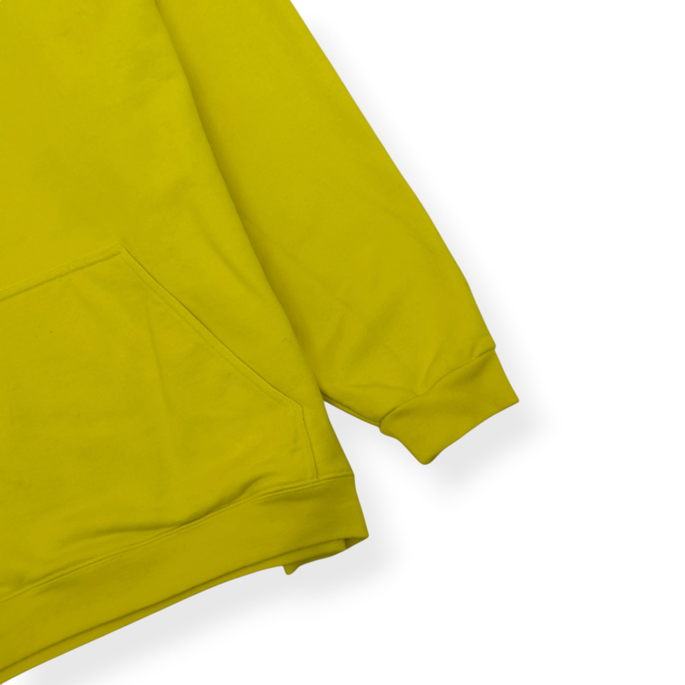 BALENCIAGA LOGO HOODIE YELLOW L