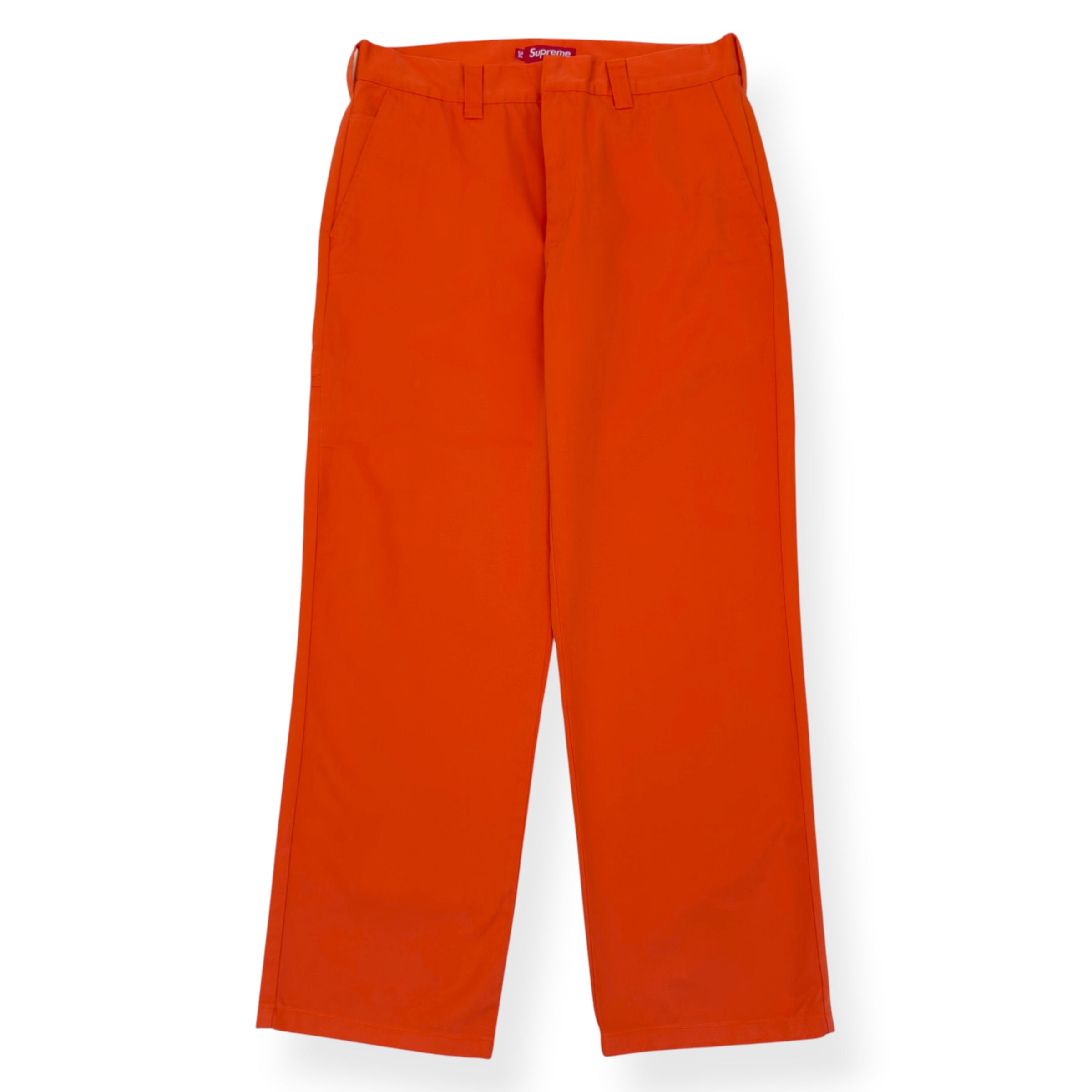 SUPREME X TOY MACHINE TROUSERS ORANGE 34 / L
