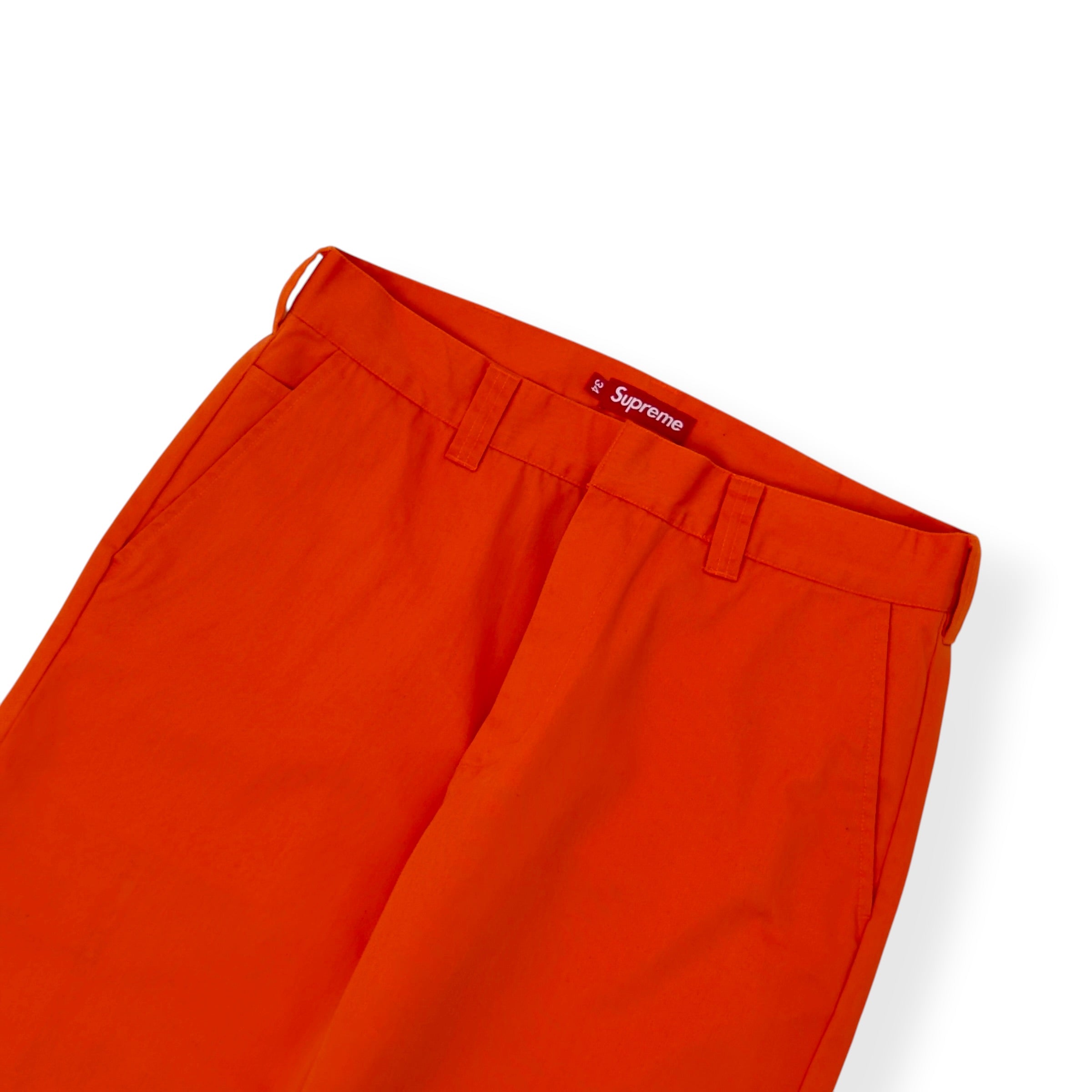 SUPREME X TOY MACHINE TROUSERS ORANGE 34 / L