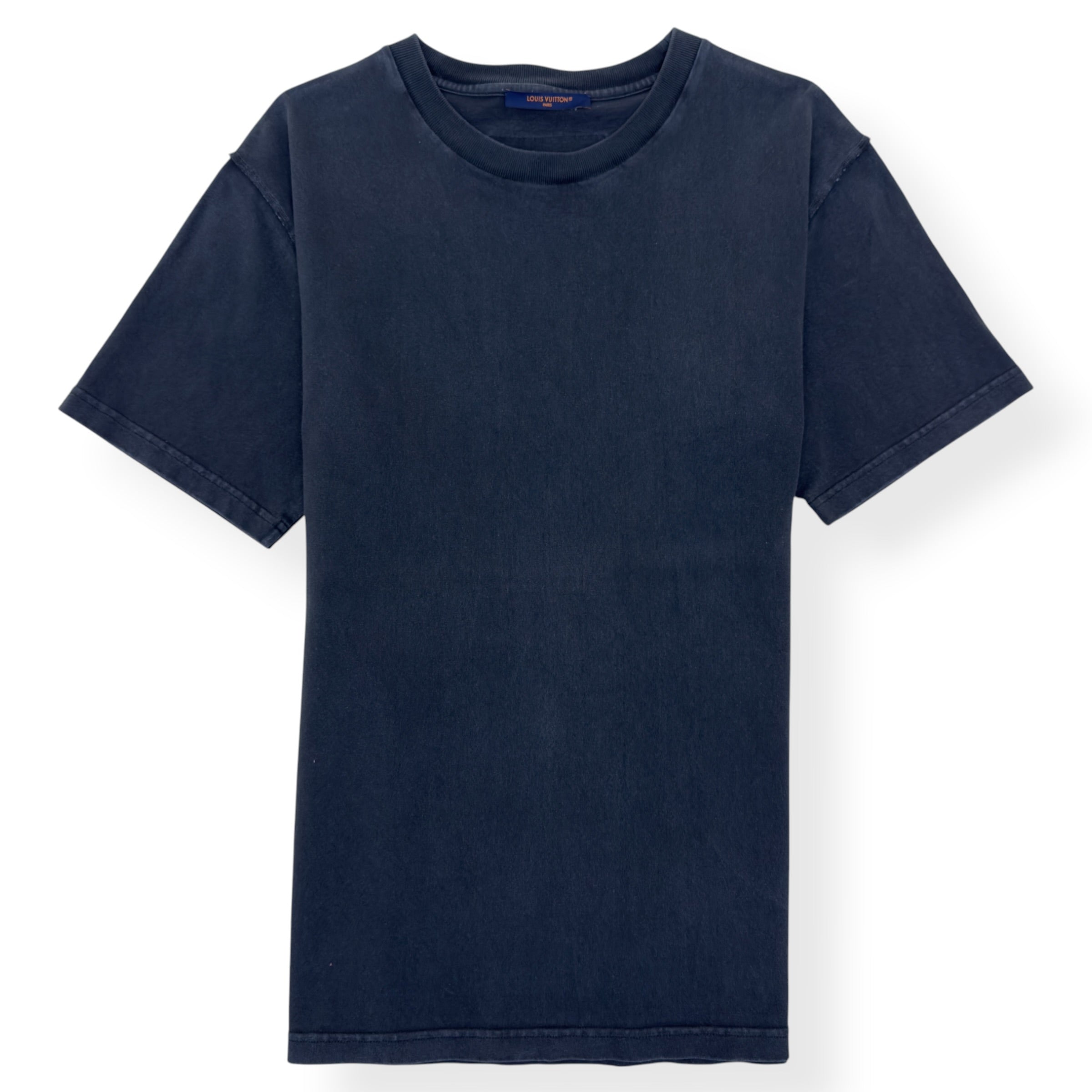 LOUIS VUITTON CREW NECK T-SHIRT BLACK XL