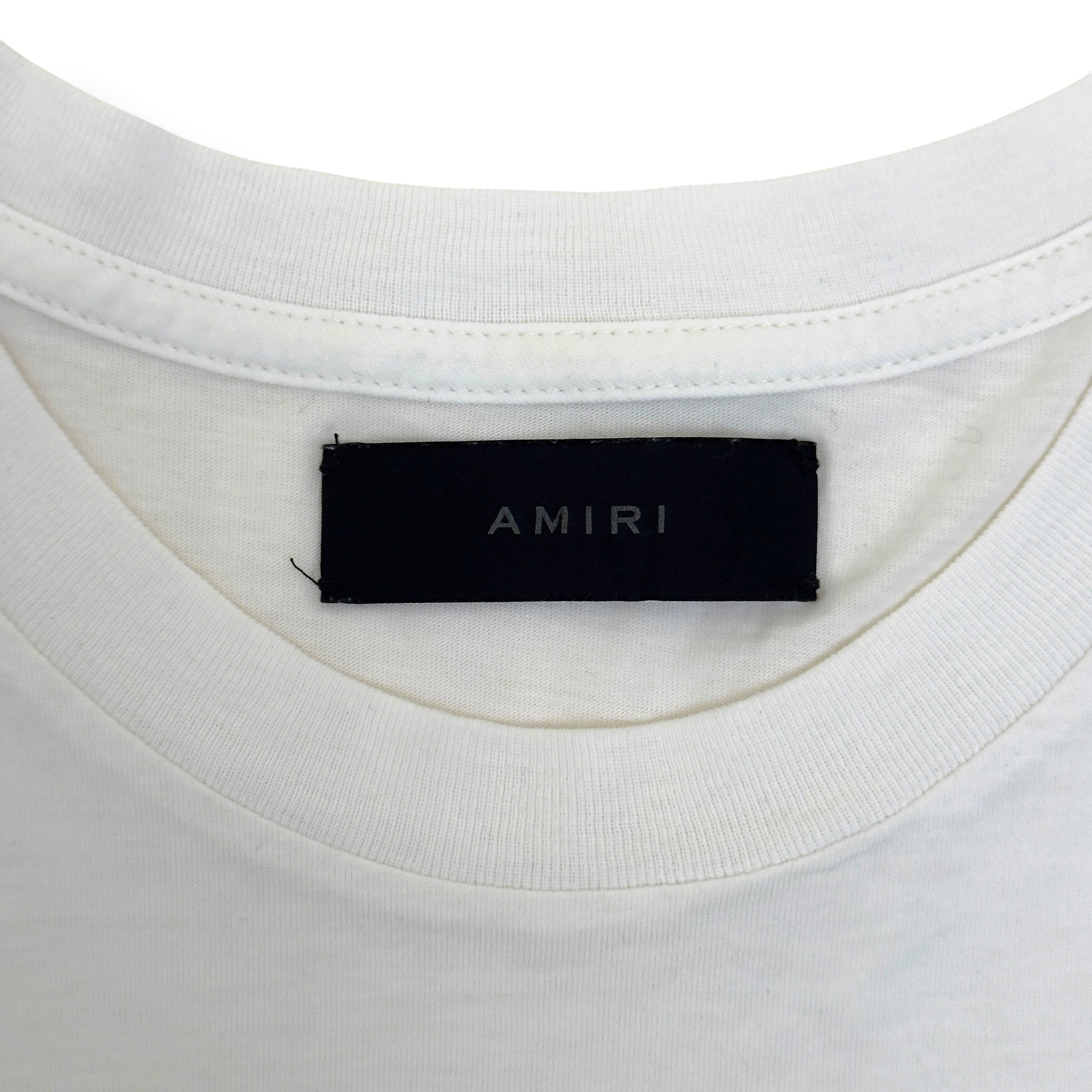 AMIRI BOTANICAL DIAGRAM T-SHIRT WHITE XL