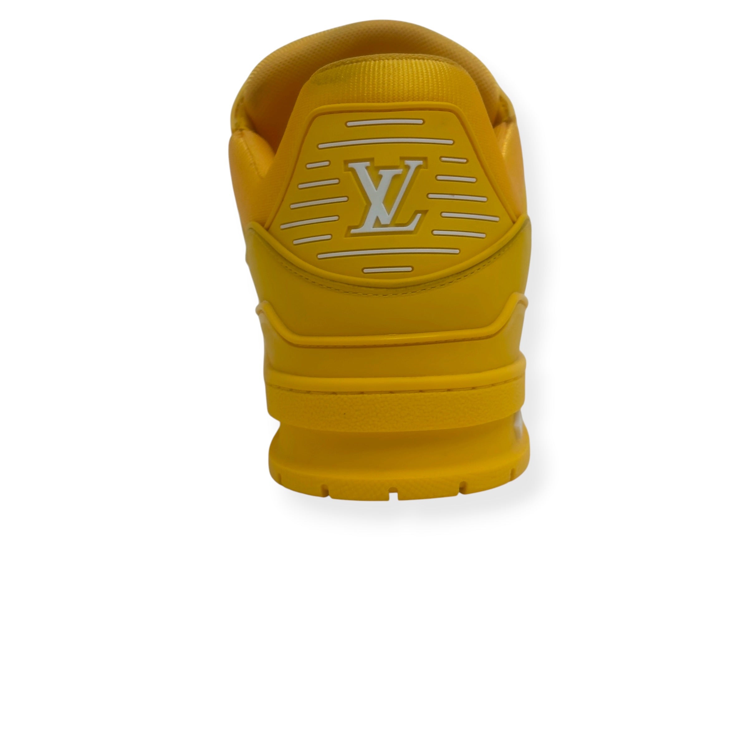 LOUIS VUITTON LV TRAINER SNEAKER YELLOW UK10