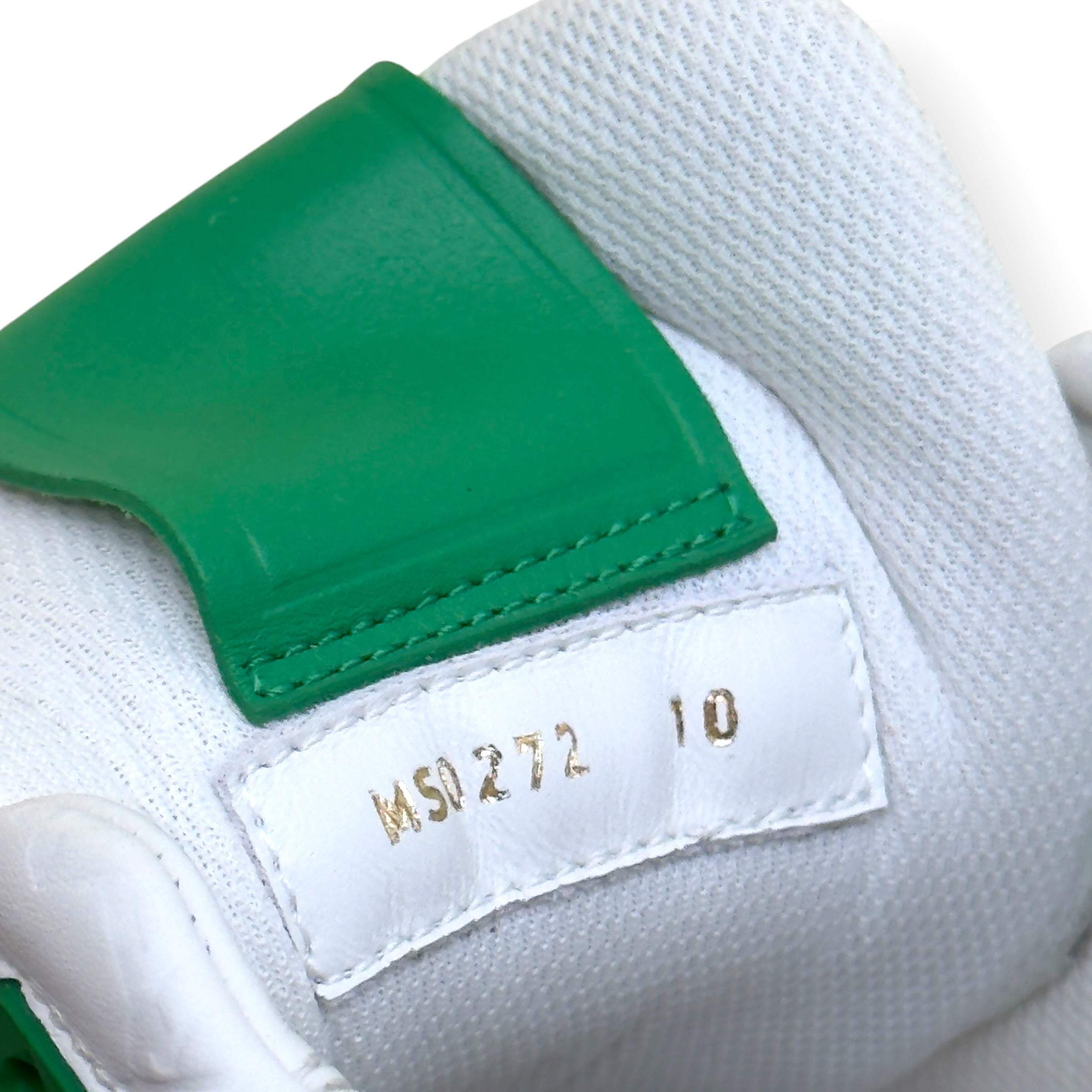 LOUIS VUITTON LV TRAINER SNEAKER GREEN / WHITE UK10