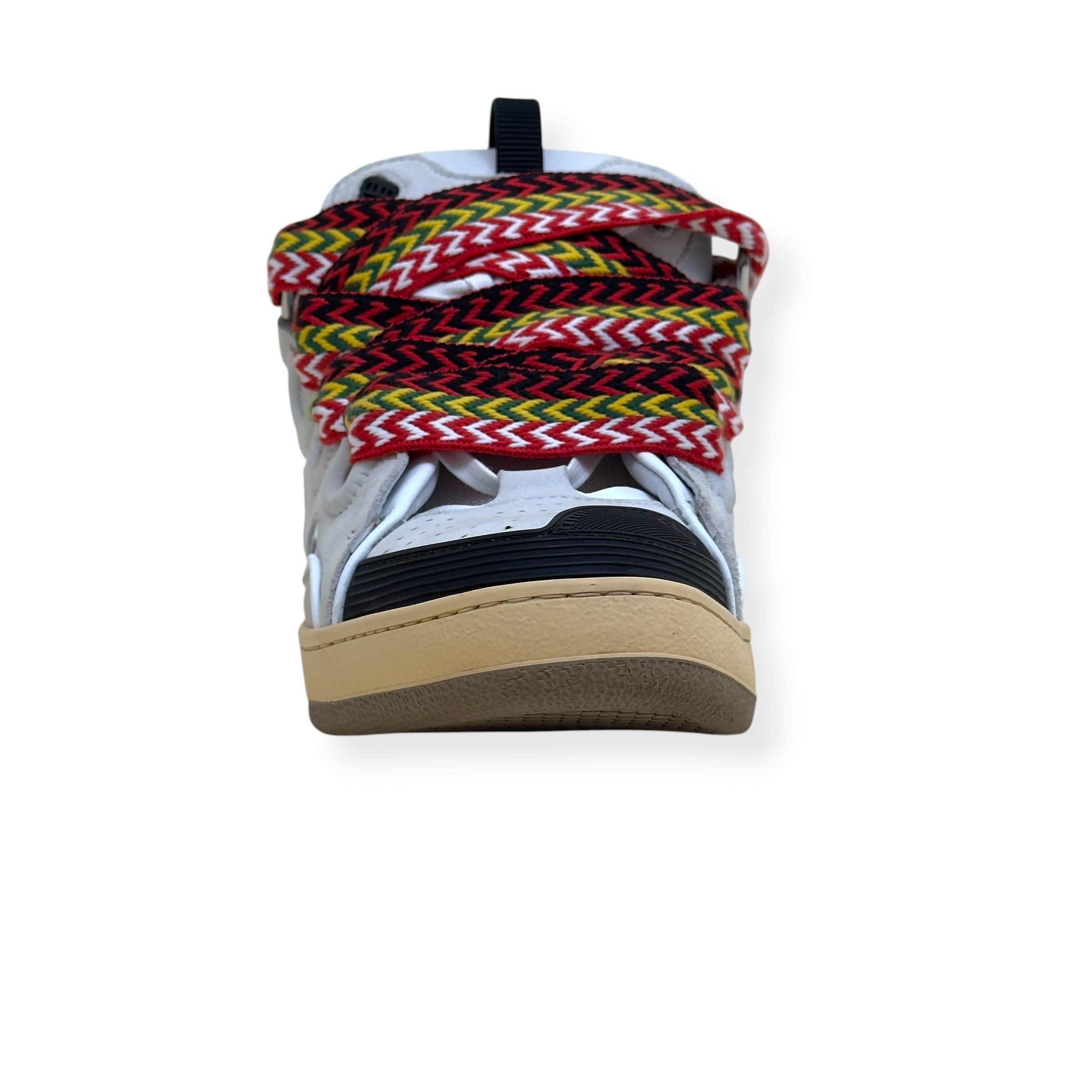 LANVIN CURB SNEAKER WHITE / MULTI 46 / UK11