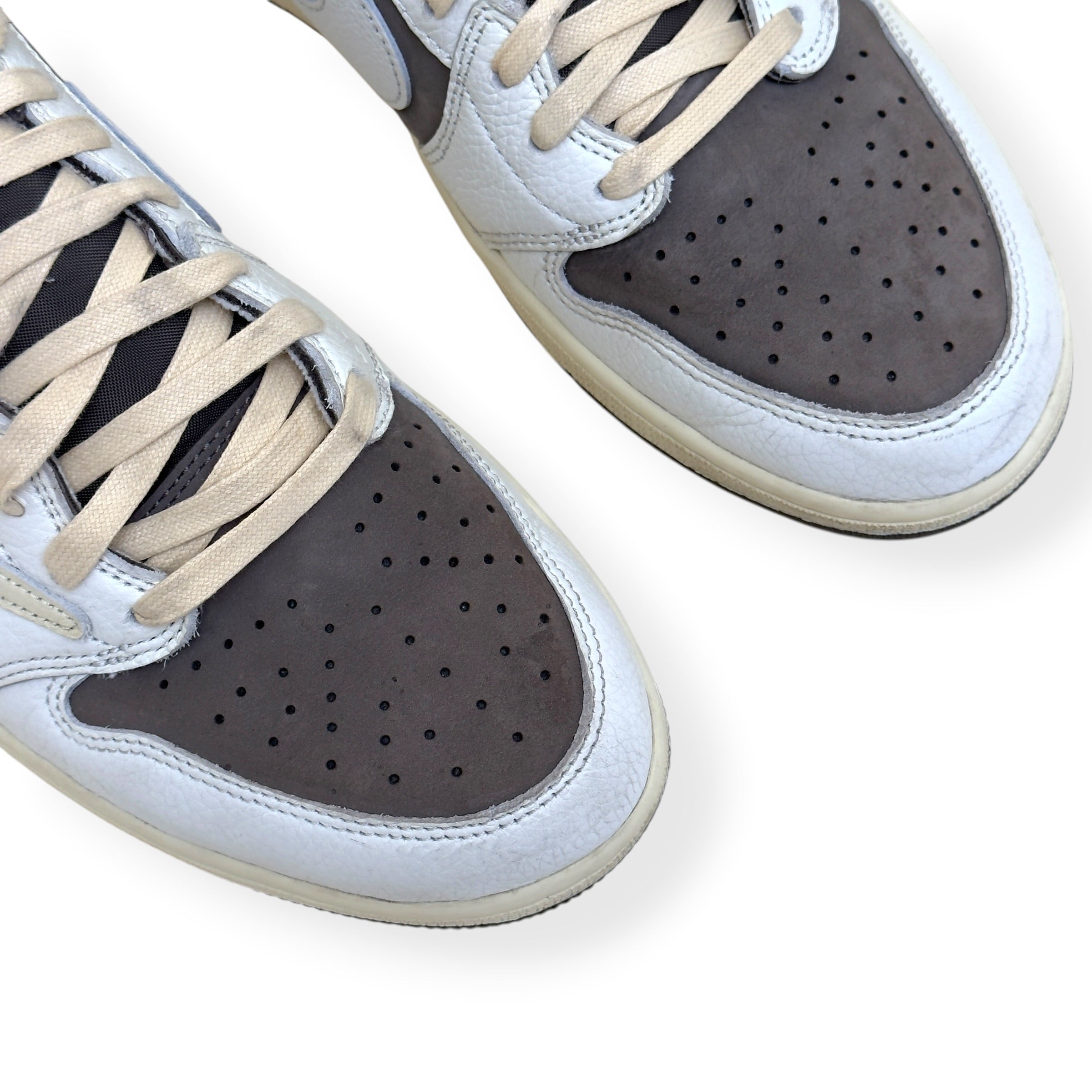 AIR JORDAN TRAVIS SCOTT 1 LOW OG REVERSE MOCHA SNEAKER UK11
