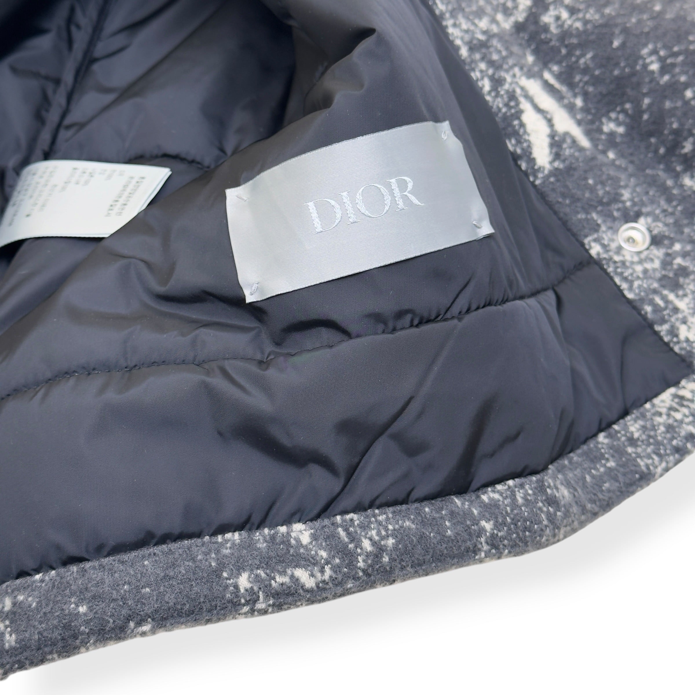 DIOR CHRISTIAN DIOR ATELIER PADDED JACKET GREY XL