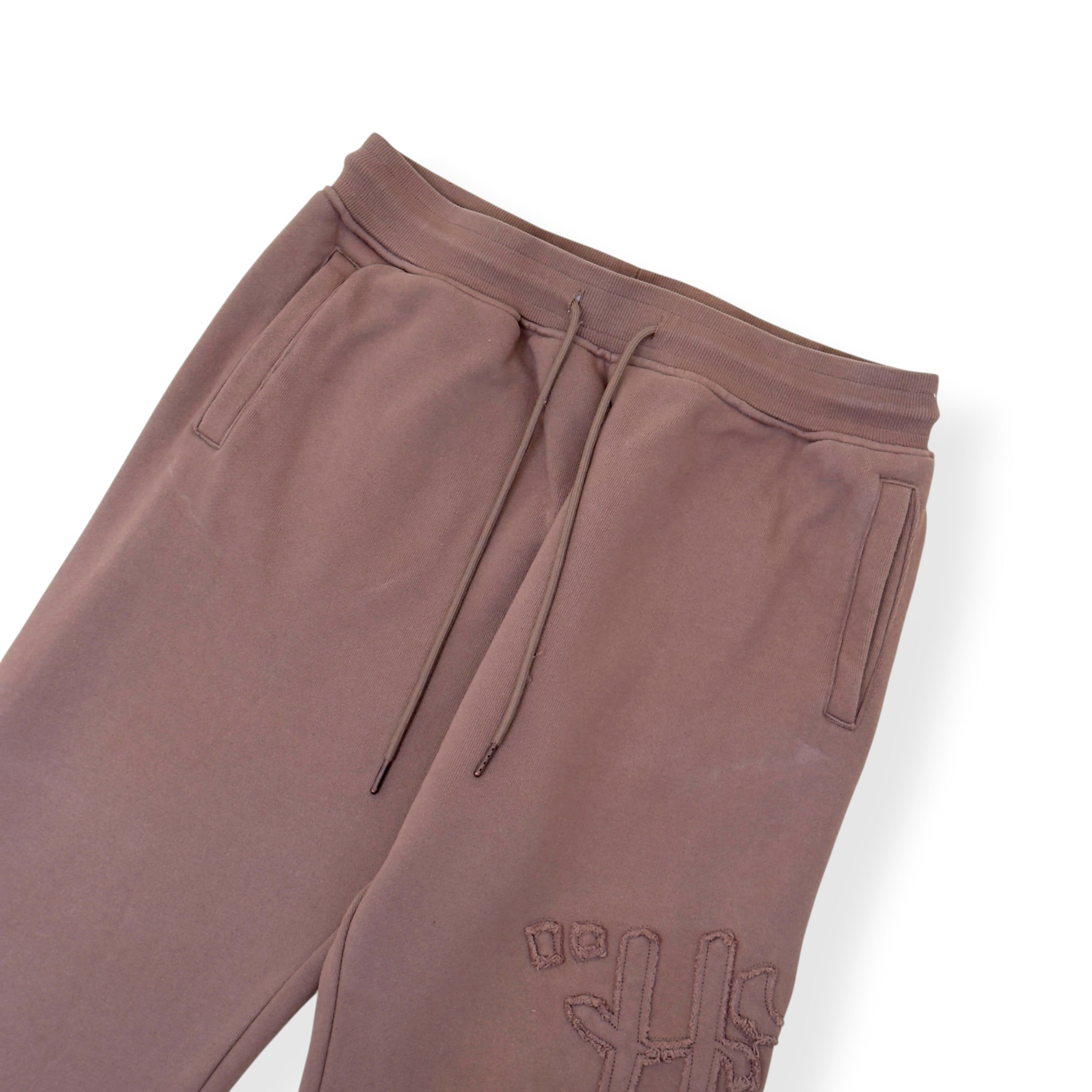 HONOR THE GIFT HTG LOGO SWEATPANTS BROWN L