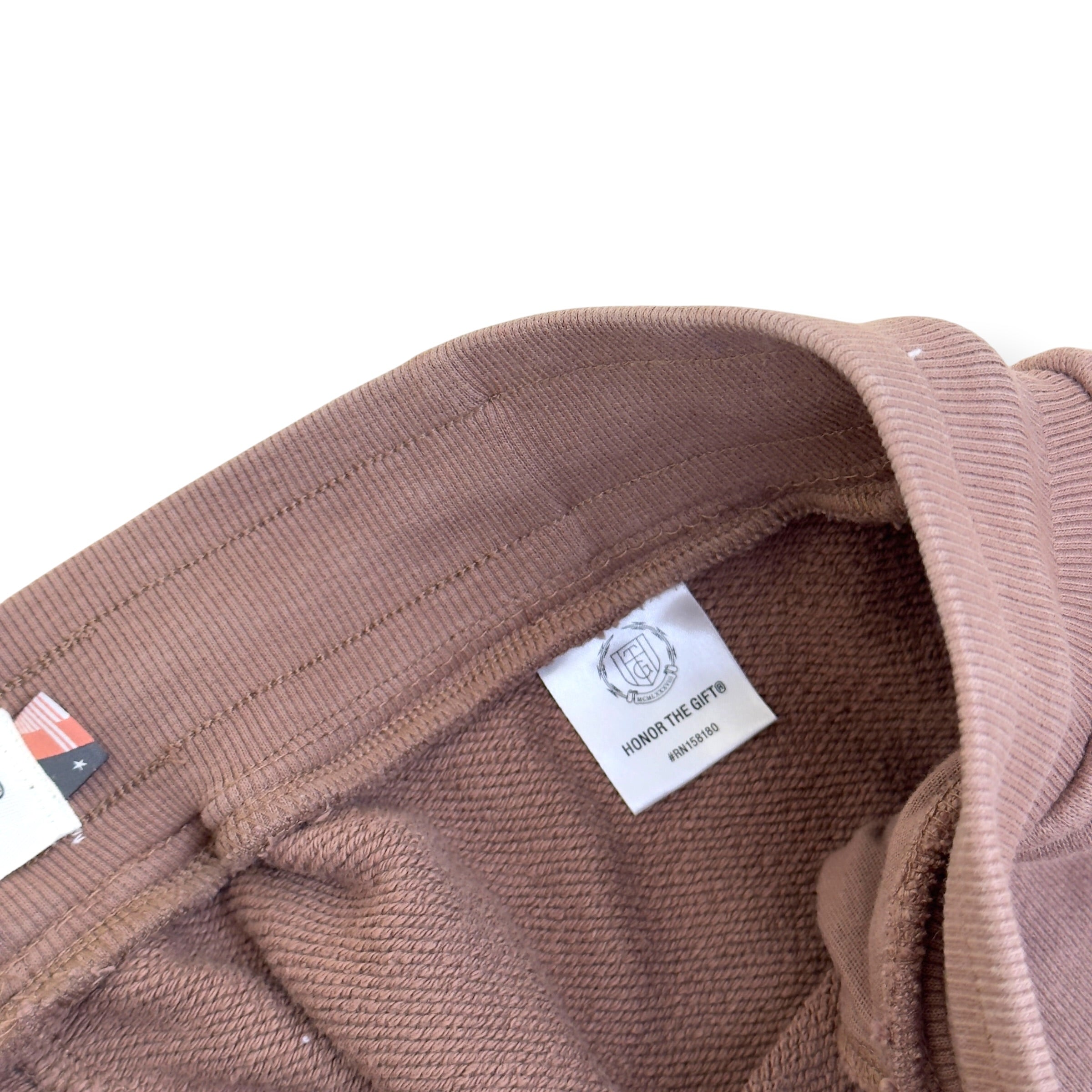 HONOR THE GIFT HTG LOGO SWEATPANTS BROWN L