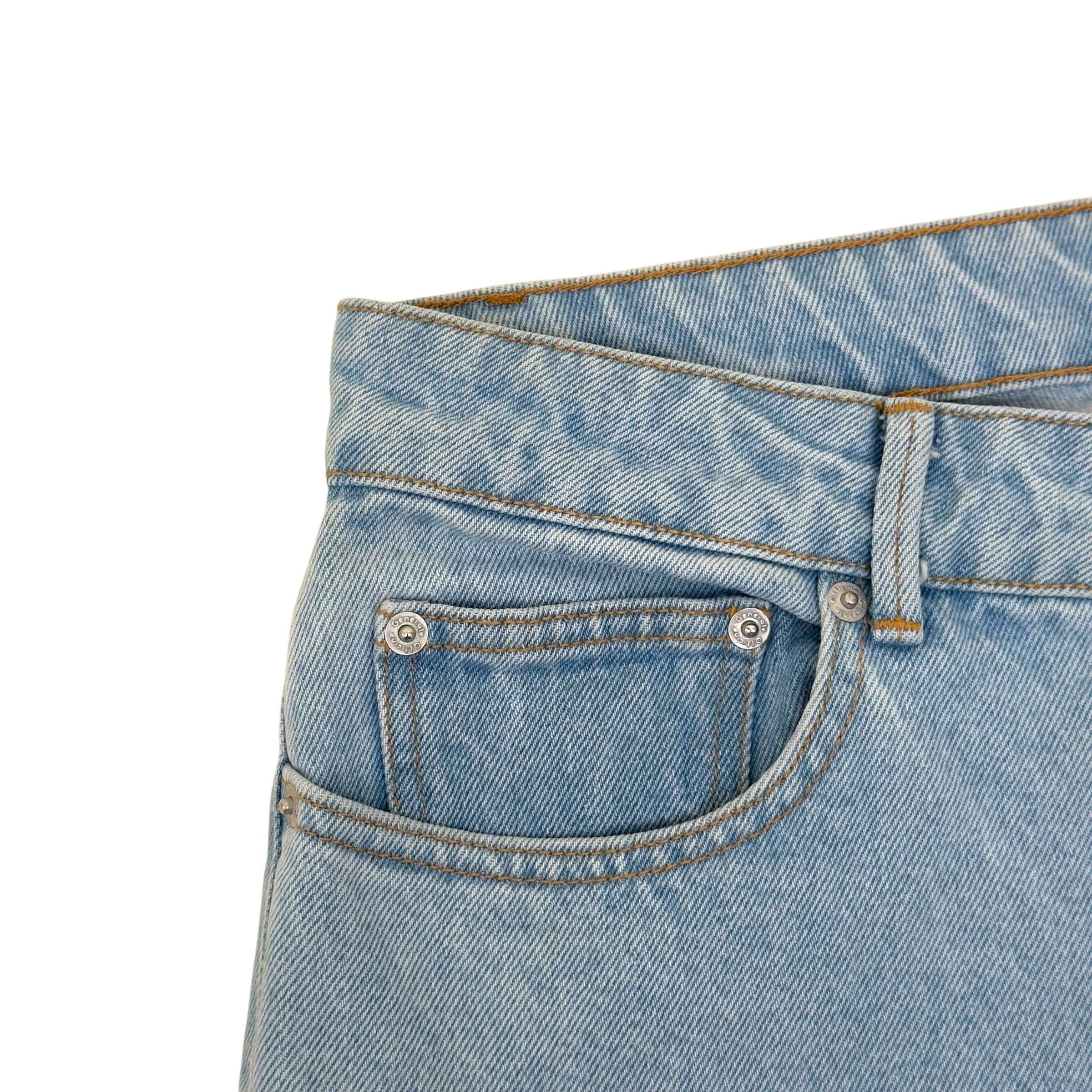 OFFICINE GÉNÉRALE JAM STRAIGHT LEG JEANS LIGHT BLUE 32 / S