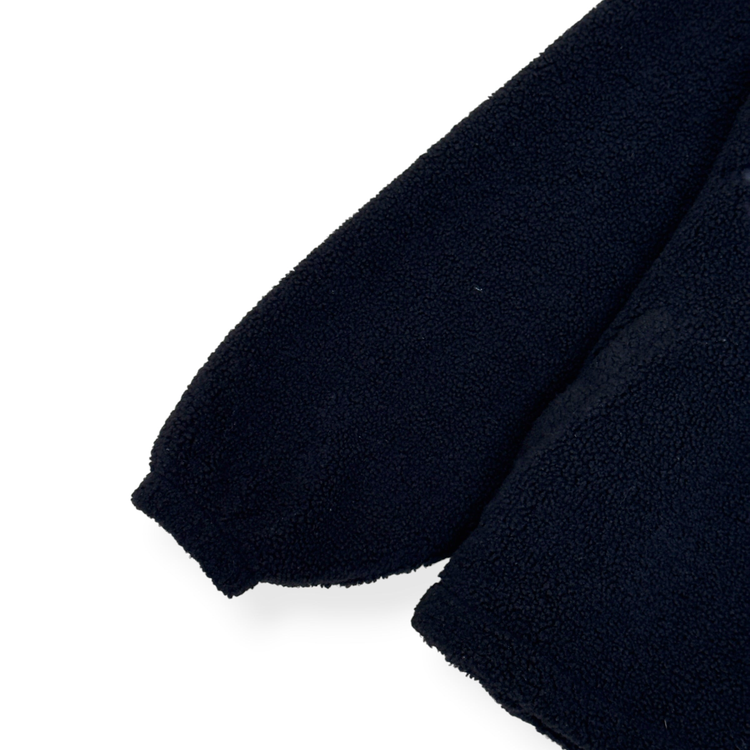 HONOR THE GIFT SCRIPT SHERPA QUATER ZIP JACKET BLACK L