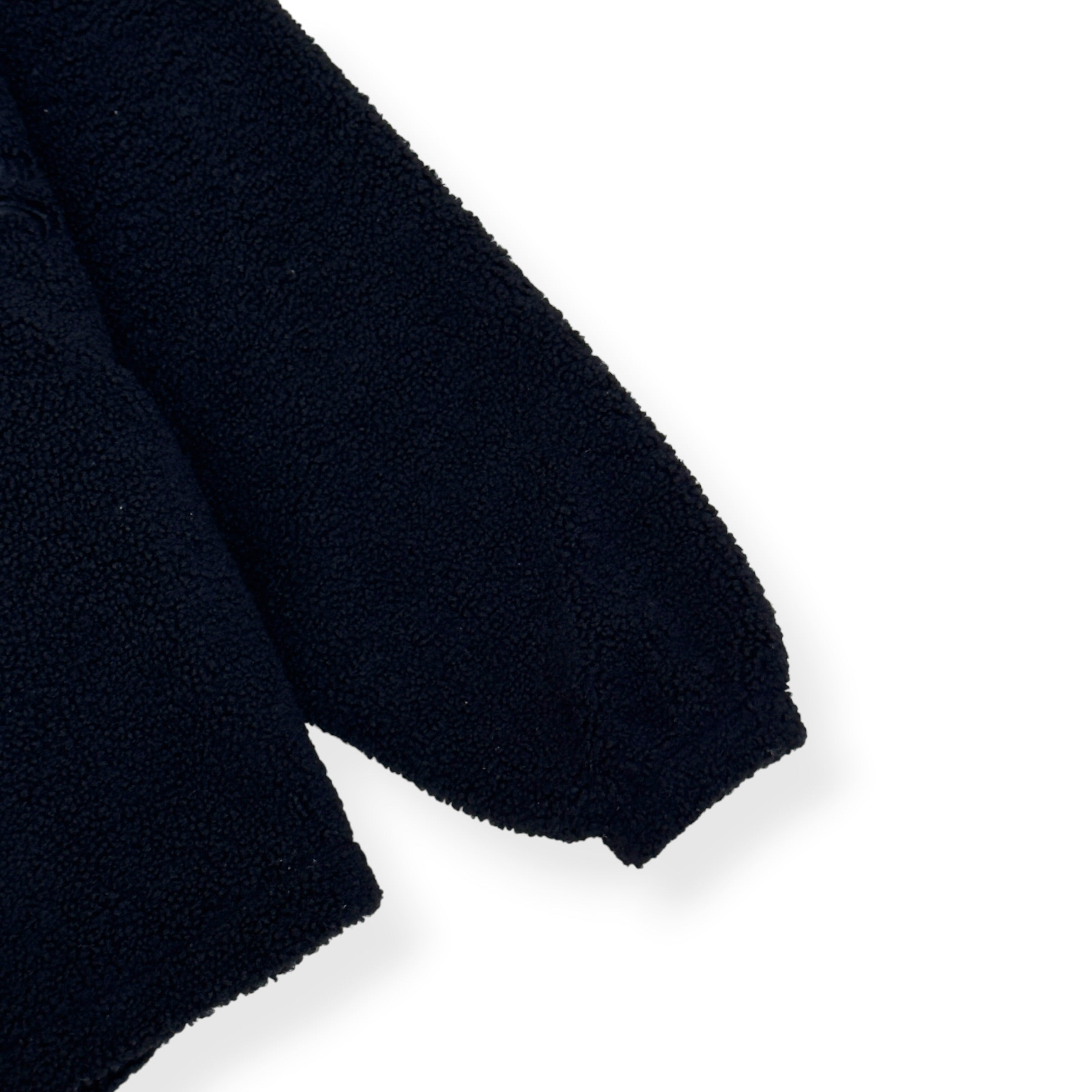 HONOR THE GIFT SCRIPT SHERPA QUATER ZIP JACKET BLACK L