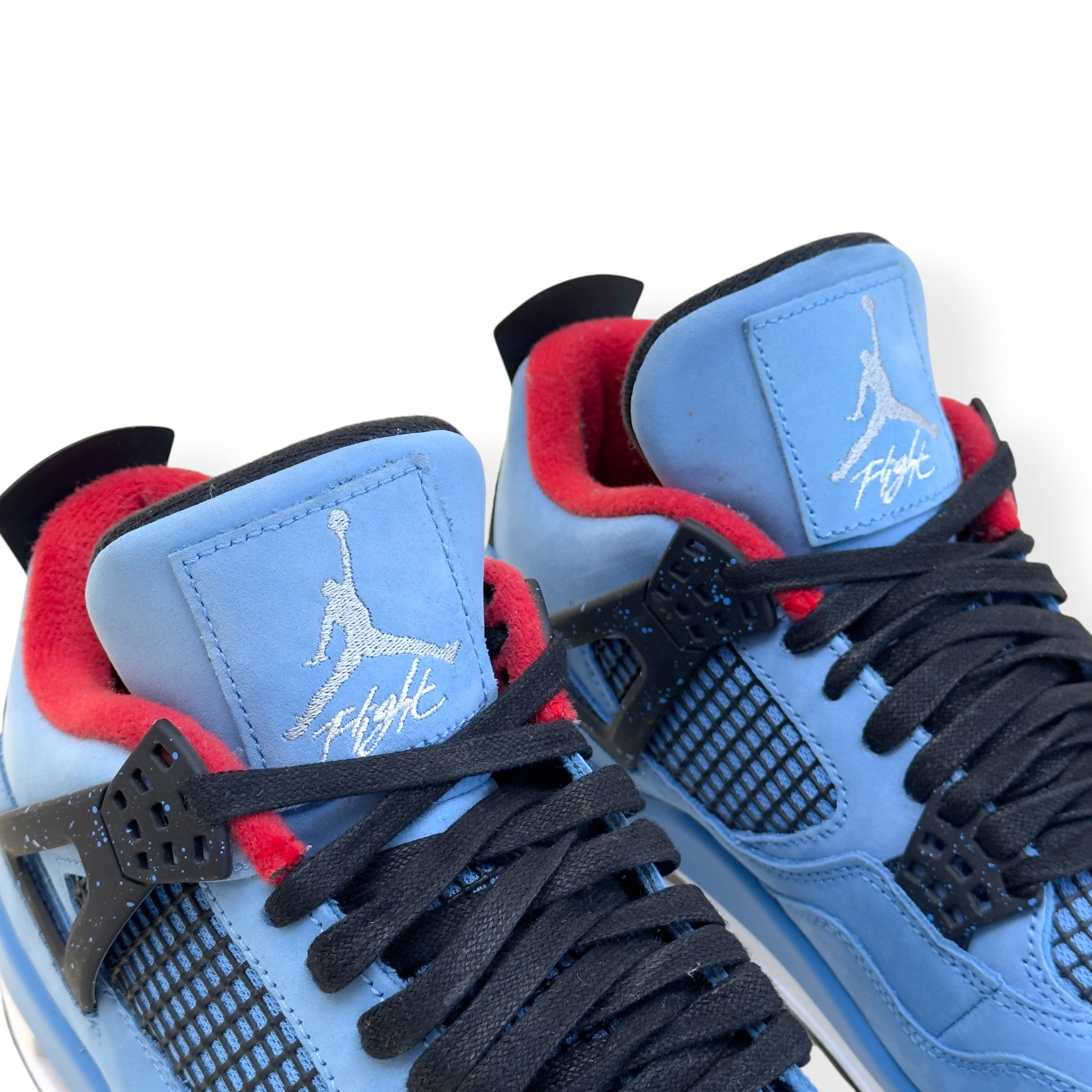 TRAVIS SCOTT AIR JORDAN 4 RETRO CACTUS JACK SNEAKER UNIVERSITY BLUE UK7
