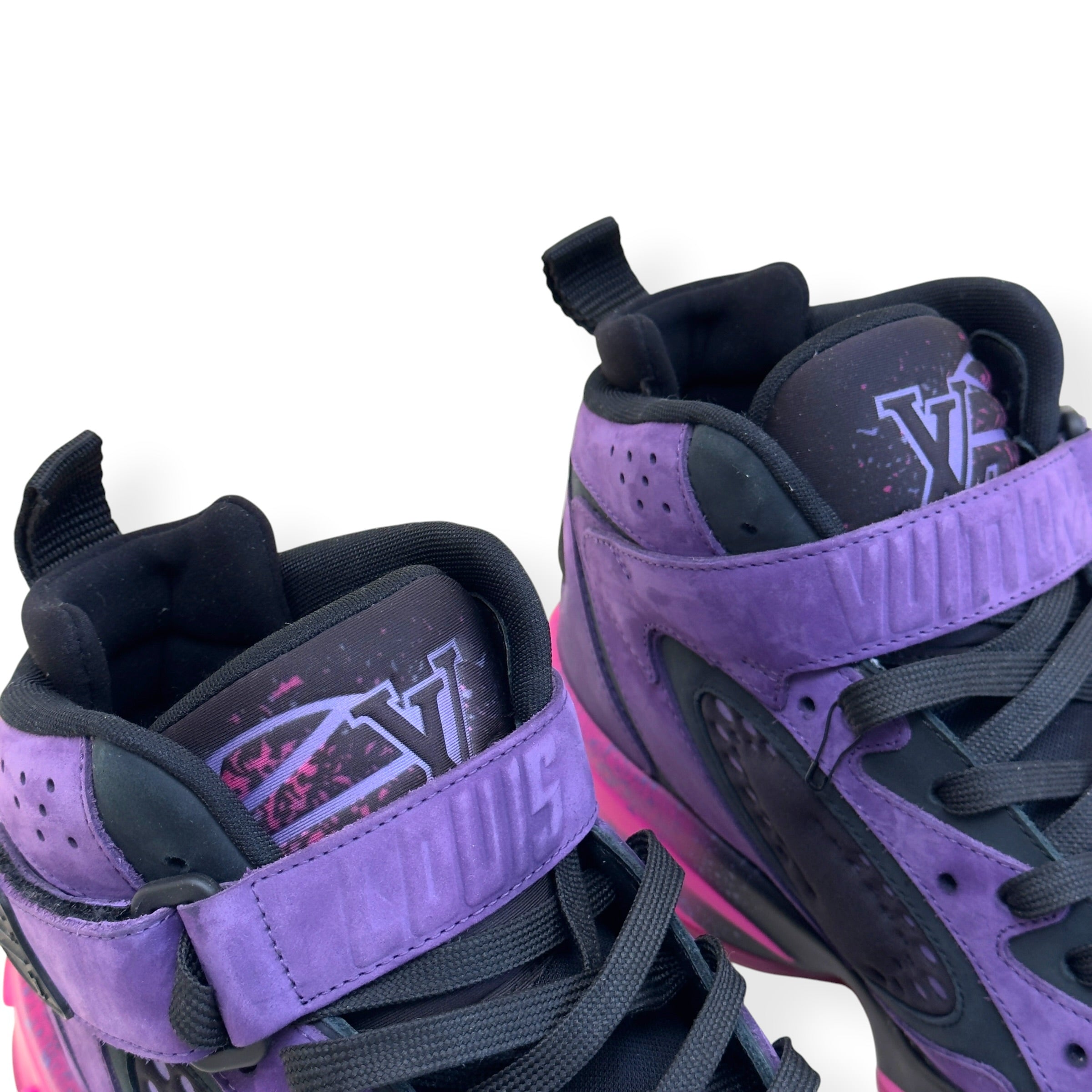 LOUIS VUITTON LV TRAINER 2 SNEAKER PURPLE / PINK UK6