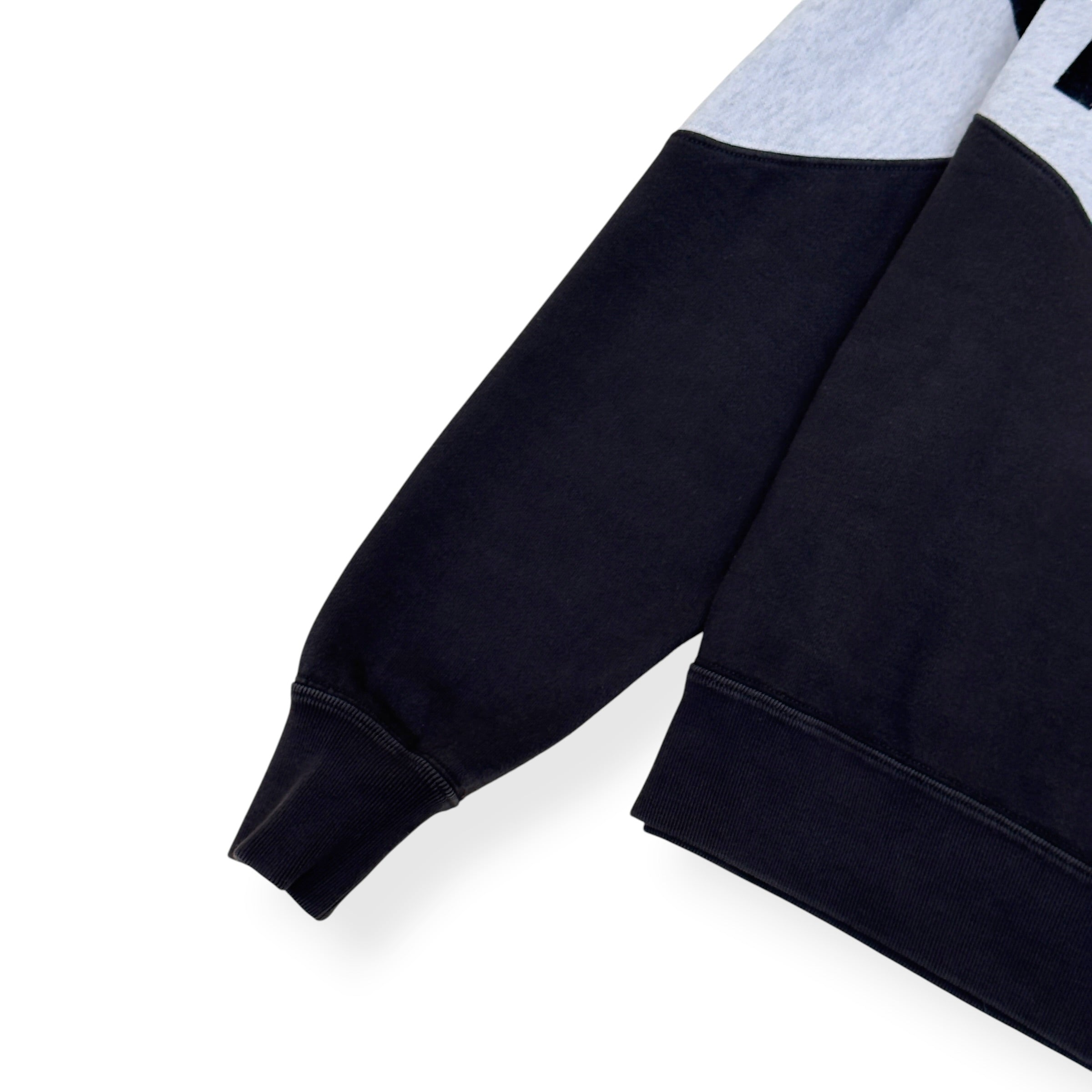 ISABEL MARANT ETOILE HOUSTON SWEATSHIRT GREY / BLACK 36 / S