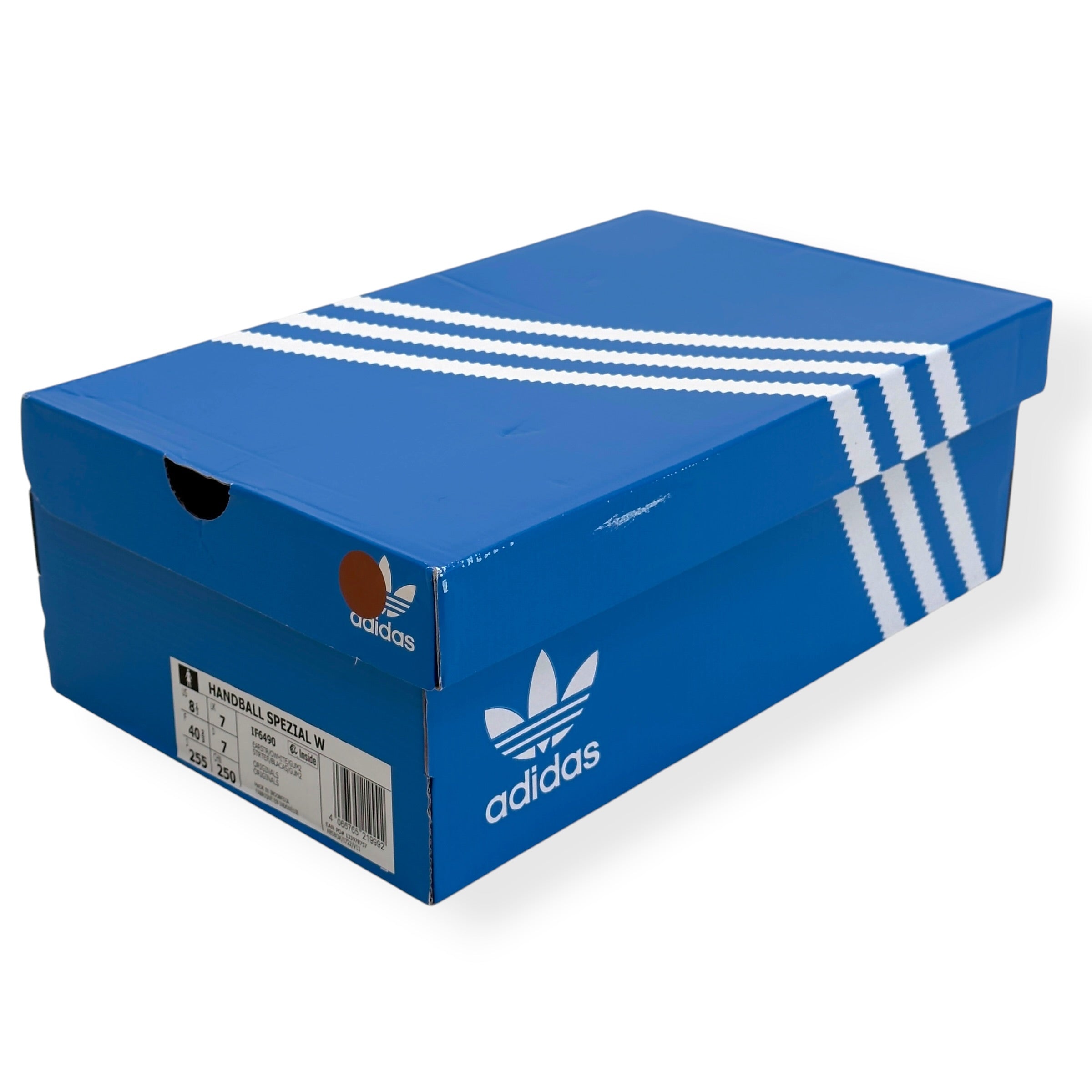 ADIDAS HANDBALL SPEZIAL TRAINERS BROWN / WHITE GUM UK7