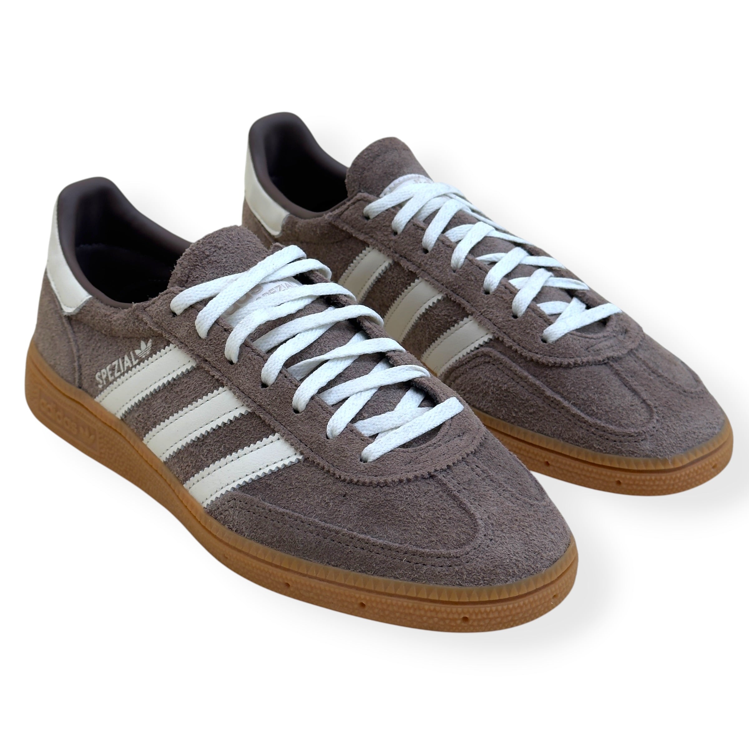 ADIDAS HANDBALL SPEZIAL TRAINERS BROWN / WHITE GUM UK7