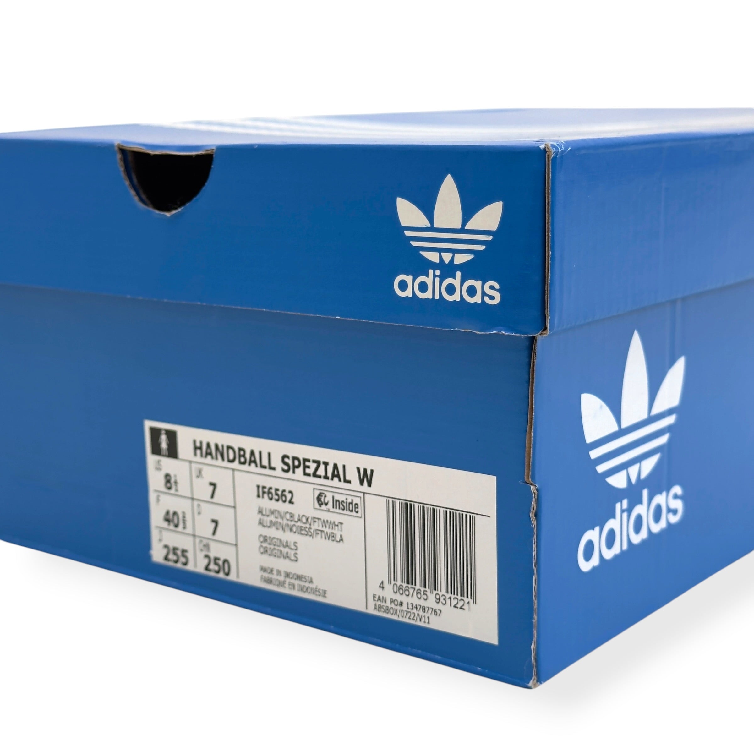 ADIDAS HANDBALL SPEZIAL TRAINERS BLACK / WHITE GUM UK7