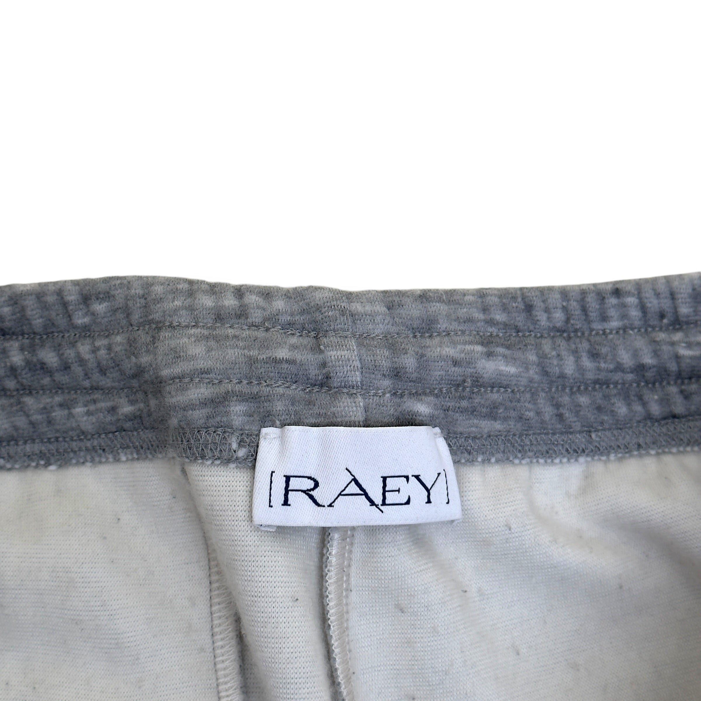 RAEY CASHMERE BLEND JOGGERS GREY L