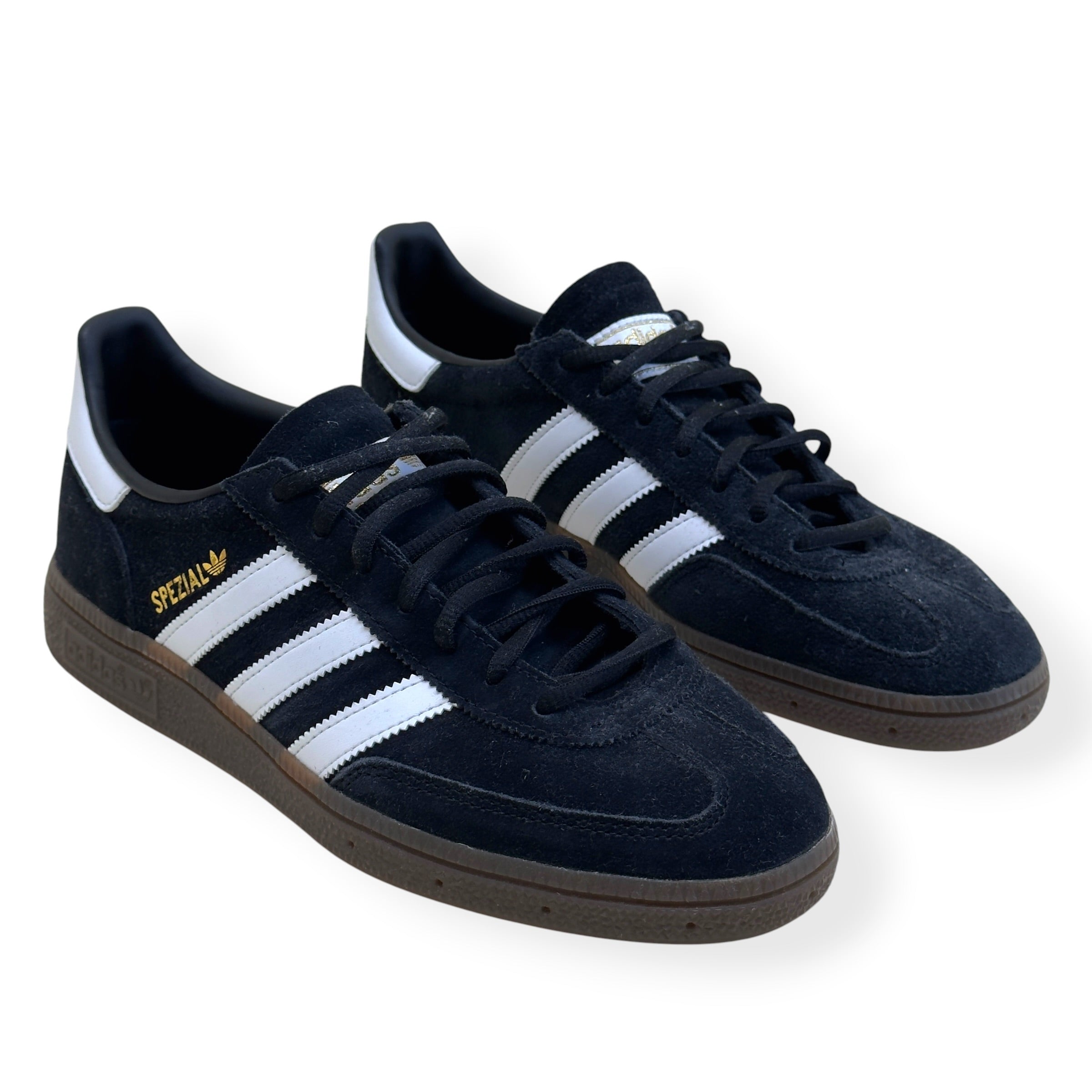 ADIDAS HANDBALL SPEZIAL TRAINERS BLACK / WHITE GUM UK7