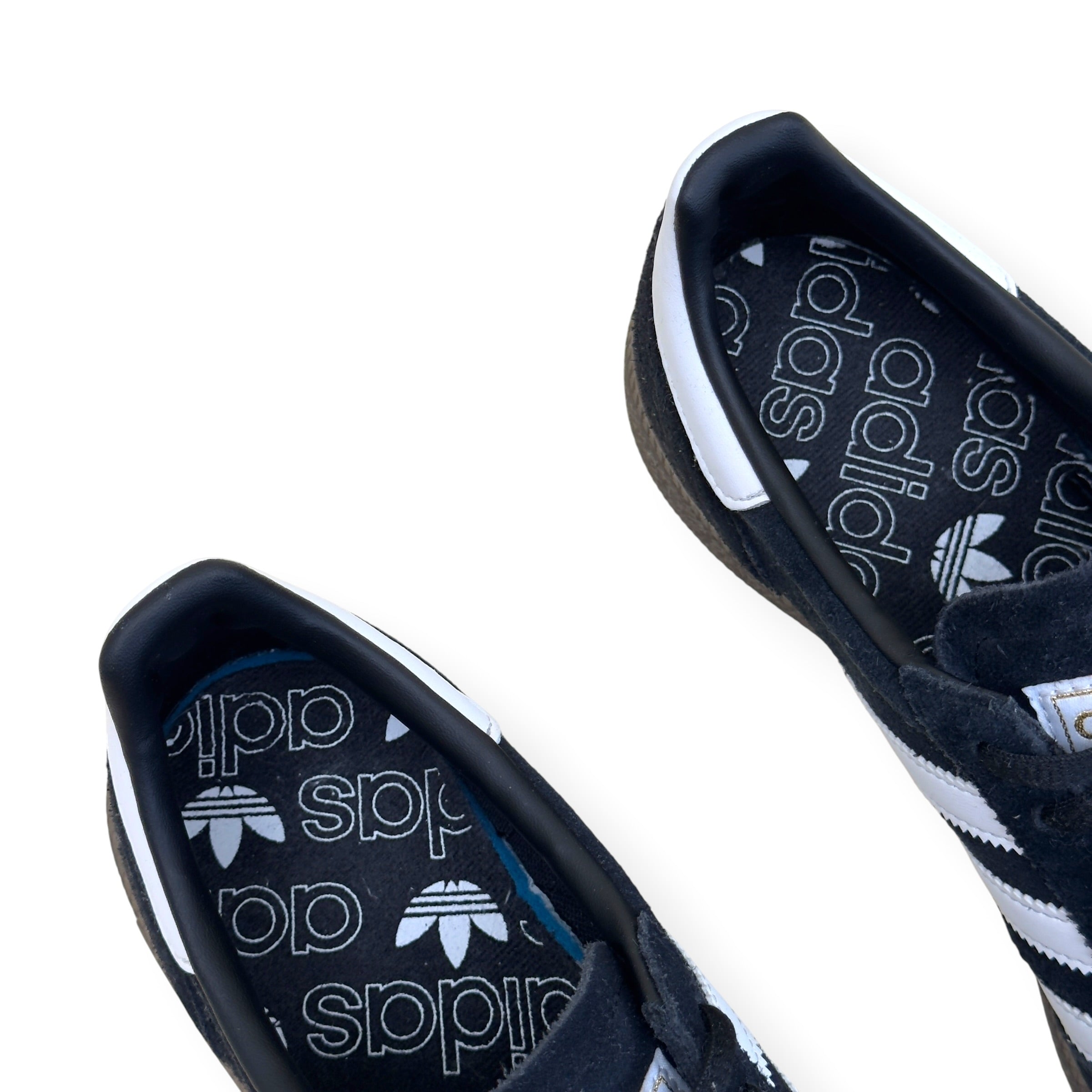 ADIDAS HANDBALL SPEZIAL TRAINERS BLACK / WHITE GUM UK7
