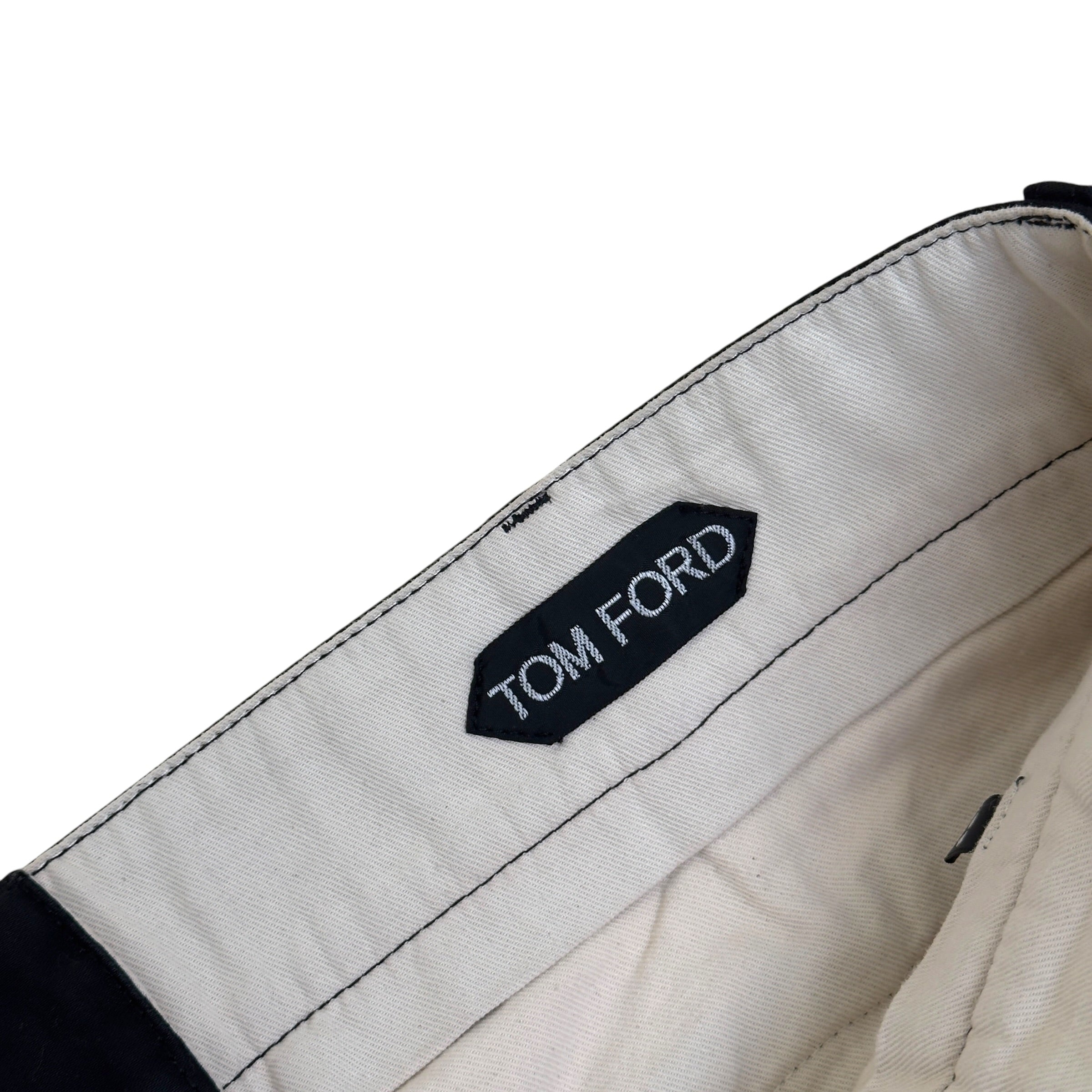 TOM FORD CHINO TROUSERS BLACK 36 / XL