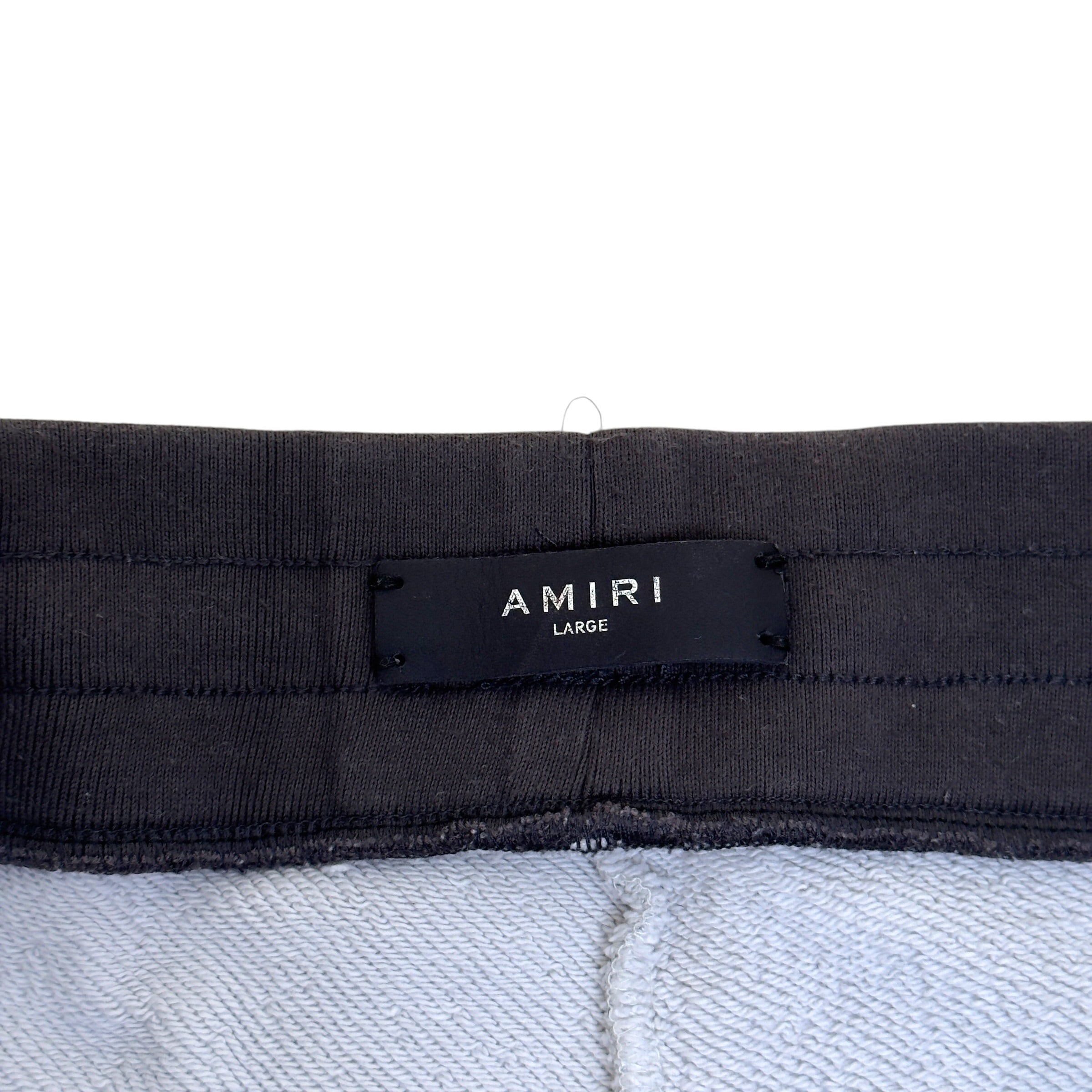 AMIRI BANDANA PATCHWORK SWEATPANTS GREY L
