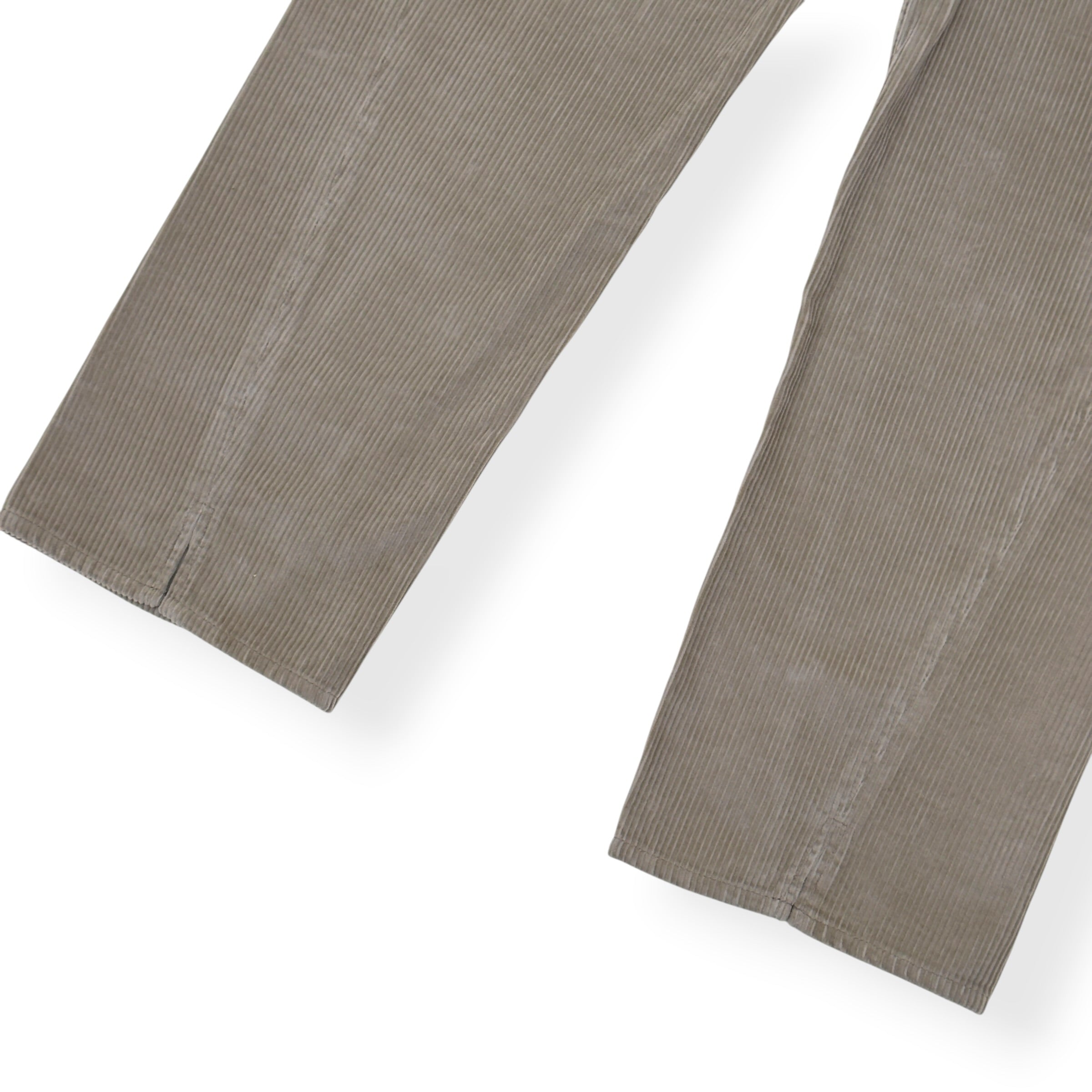 OUR LEGACY SABOT CUT CORDUROY TROUSERS TAUPE 34 / L