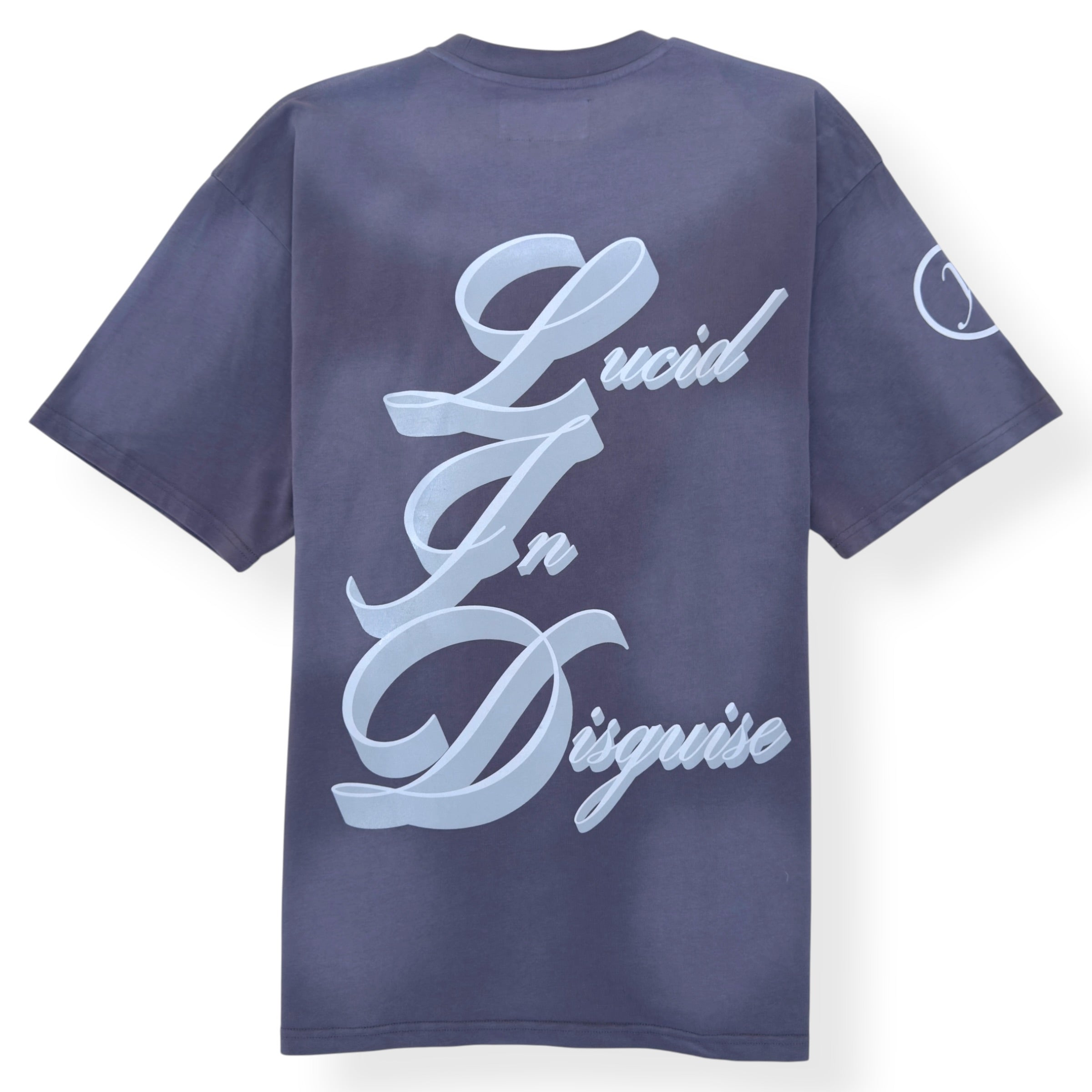 YME STUDIOS DREAMCORPS LUCID IN DISGUISE T-SHIRT SLATE L