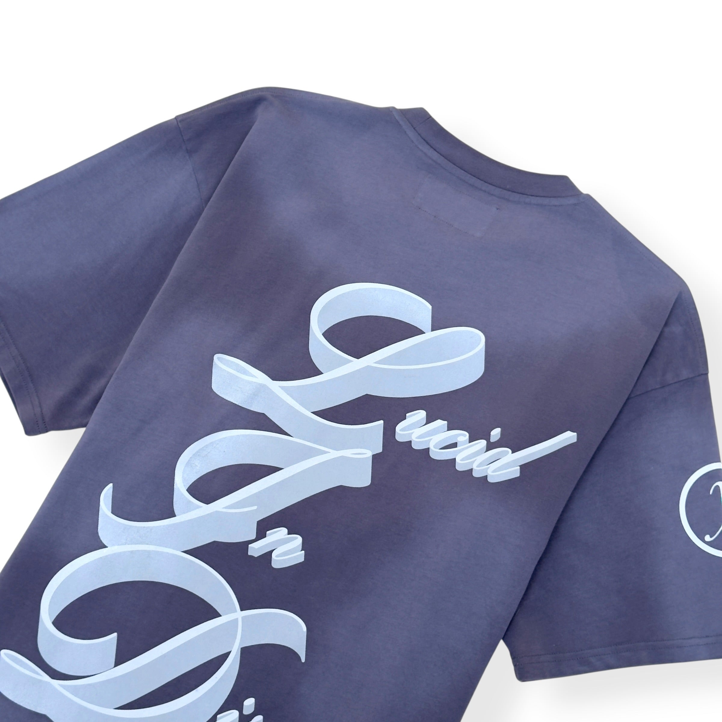 YME STUDIOS DREAMCORPS LUCID IN DISGUISE T-SHIRT SLATE L