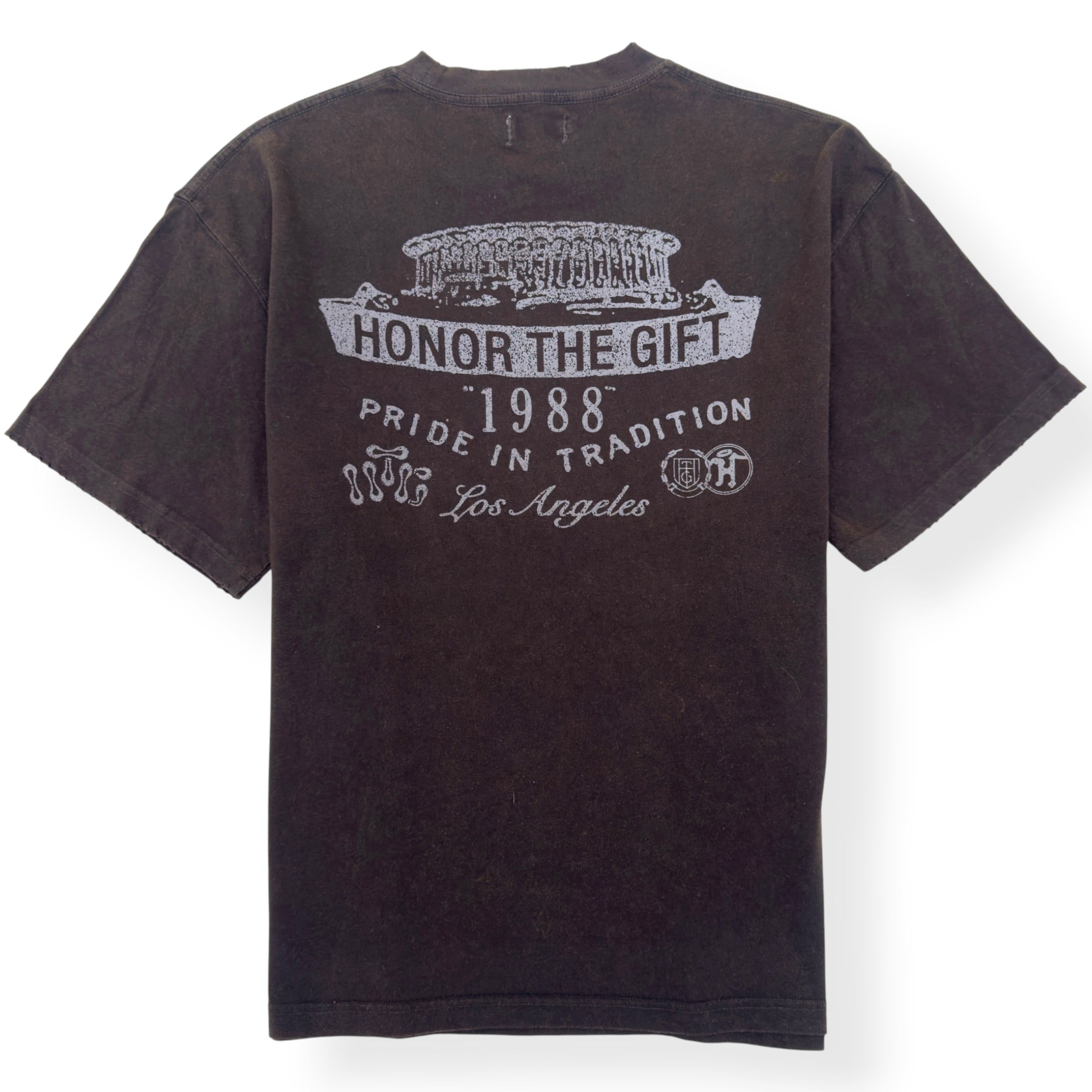 HONOR THE GIFT PRIDE IN TRADITION T-SHIRT BROWN L